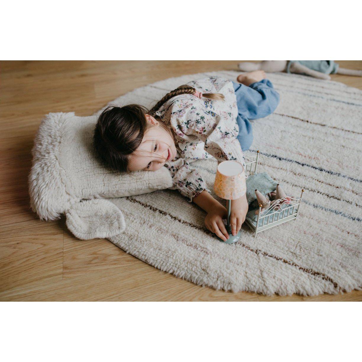 Pink Nose Sheep Woolable Cushion、mySite、gigharbornorthrealestate