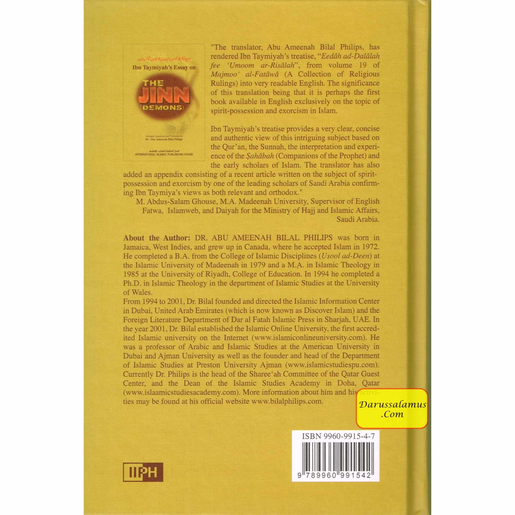 Ibn Taymiyahs Essay on the Jinn (Demons) By Dr. Abu Ameenah Bilal Philips、mySite、topwebapps