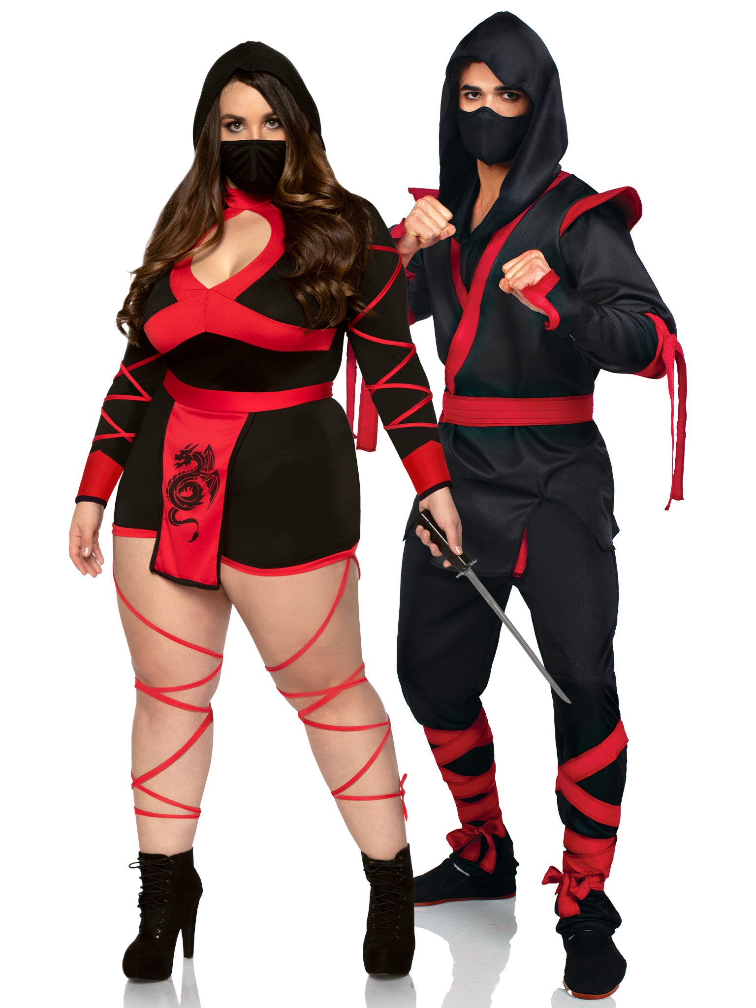 Red Dragon Ninja Plus Couple Costume、mySite、bengalsvssteelers