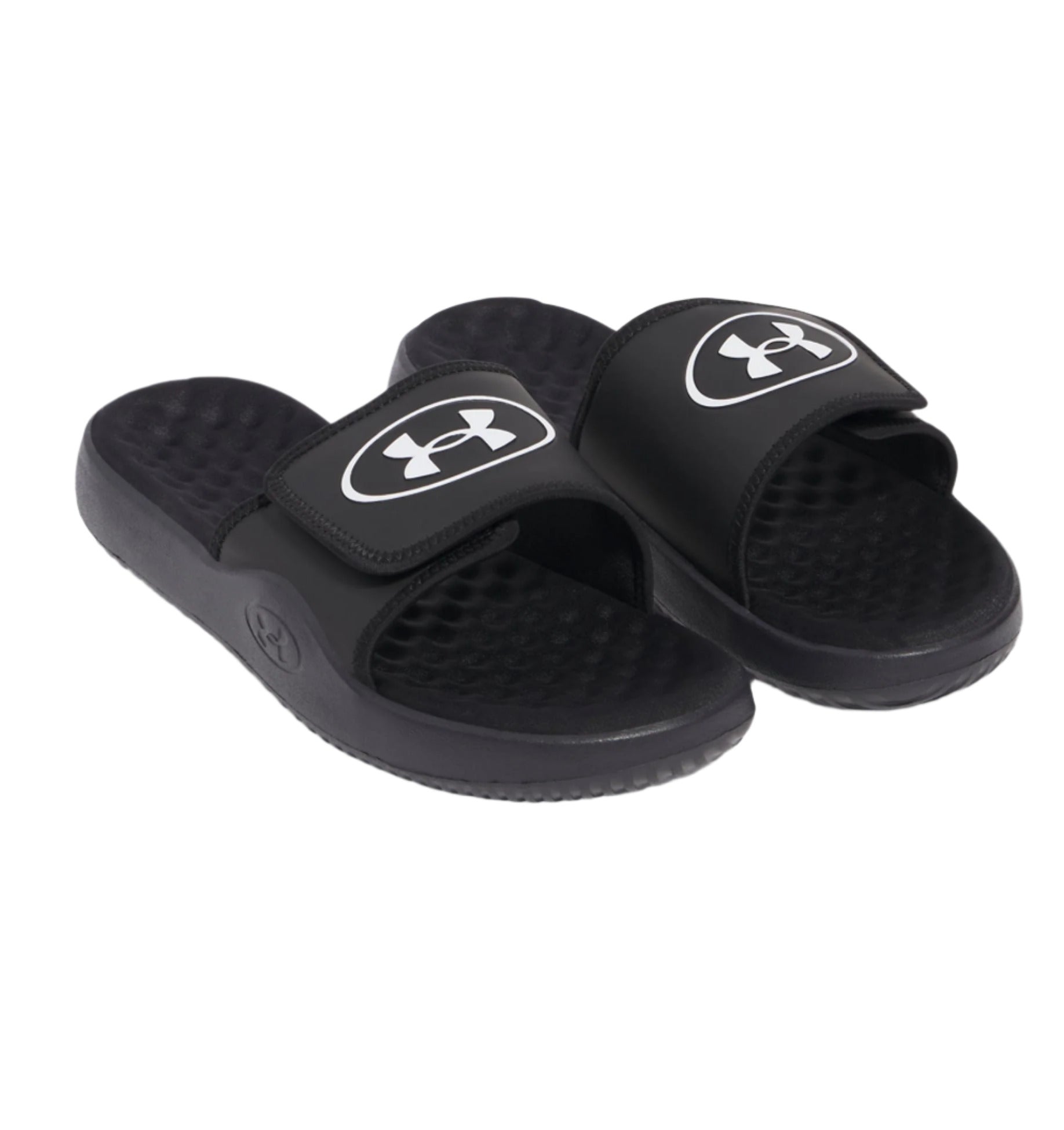  Under Armour Men's Ignite Pro 8 Memory Foam Slide - Black、mySite、preschool7hills