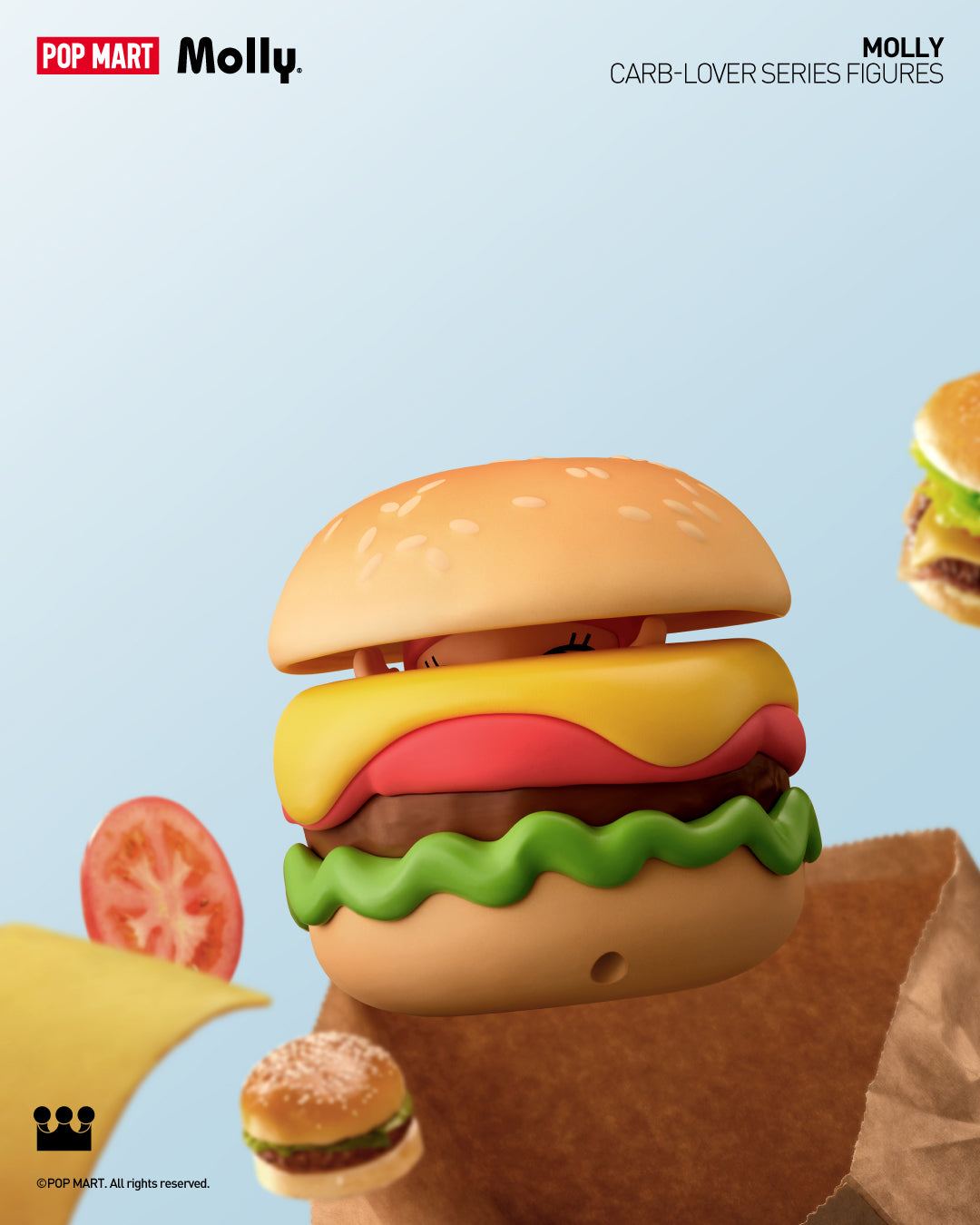  POP MART MOLLY Carb-Lover Series Figures、mySite、greenlandpopulation