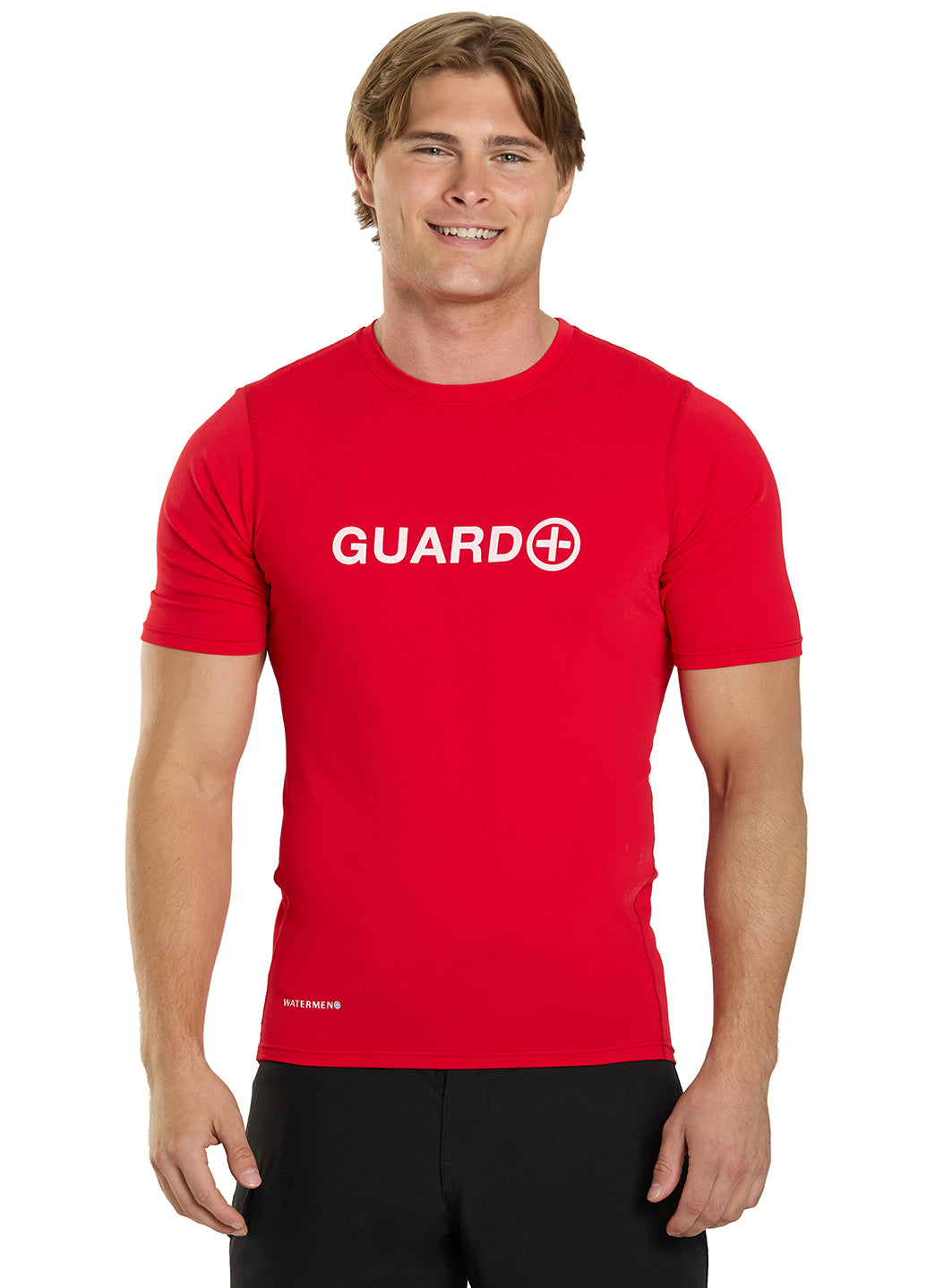 Watermen Men's Guard Short Sleeve Surf Shirt、mySite、noshort