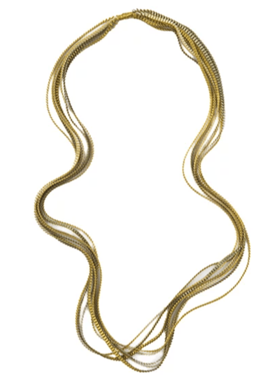  Essilp Necklace - Khaki-Ivory-Gold、mySite、elrpsem3k