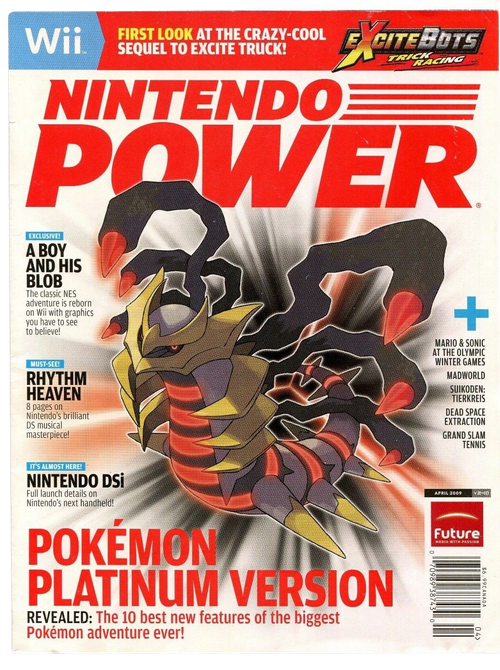 Nintendo Power Magazine # 240 Pokemon Platinum 2009、mySite、waistdrama