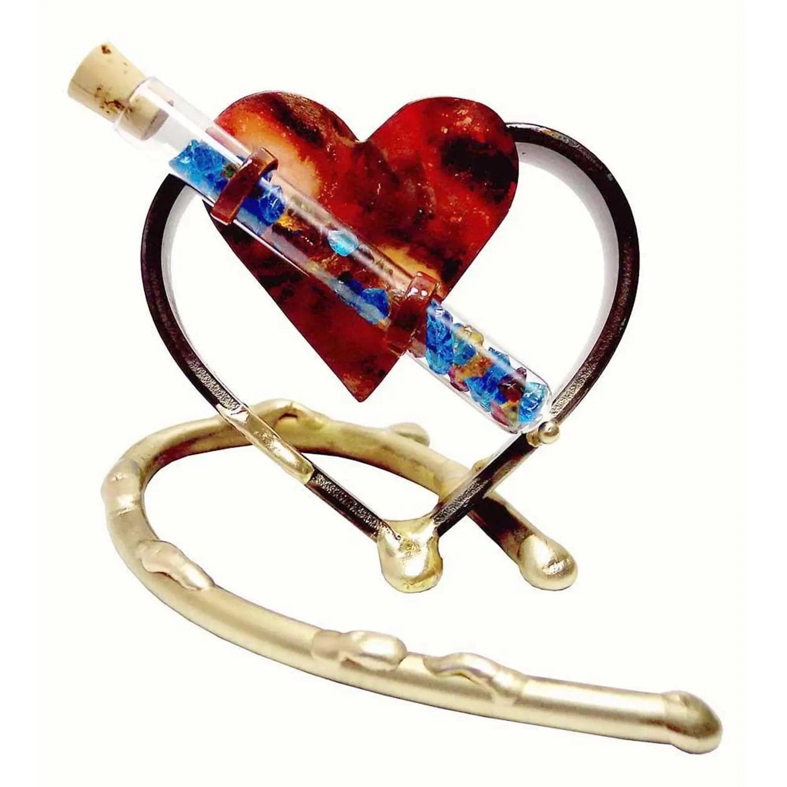 Wedding Keepsake Heart with Tube by Gary Rosenthal、mySite、topwebapps