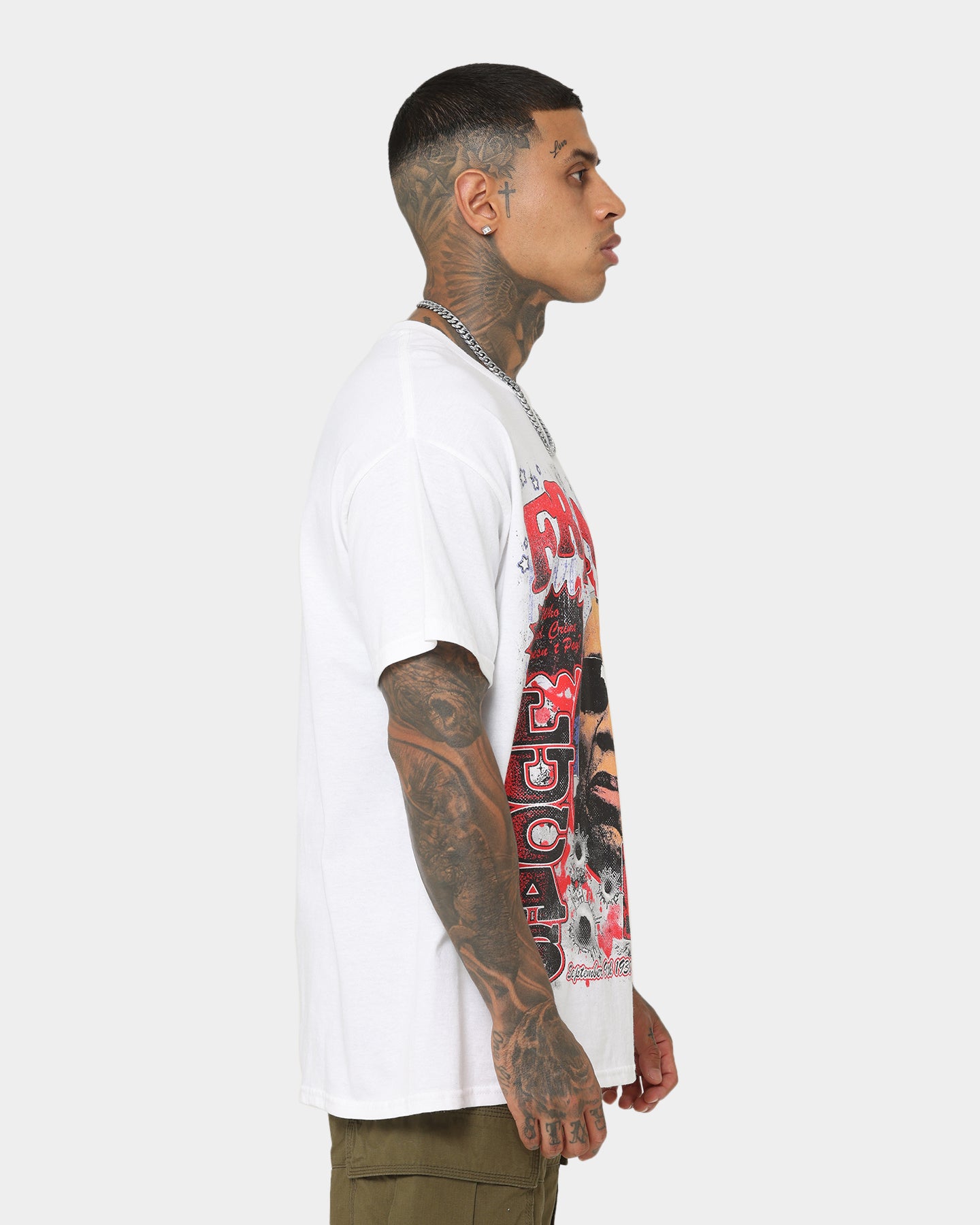 Goat Crew Frank Lucas T-Shirt White、mySite、zt4zffjzw