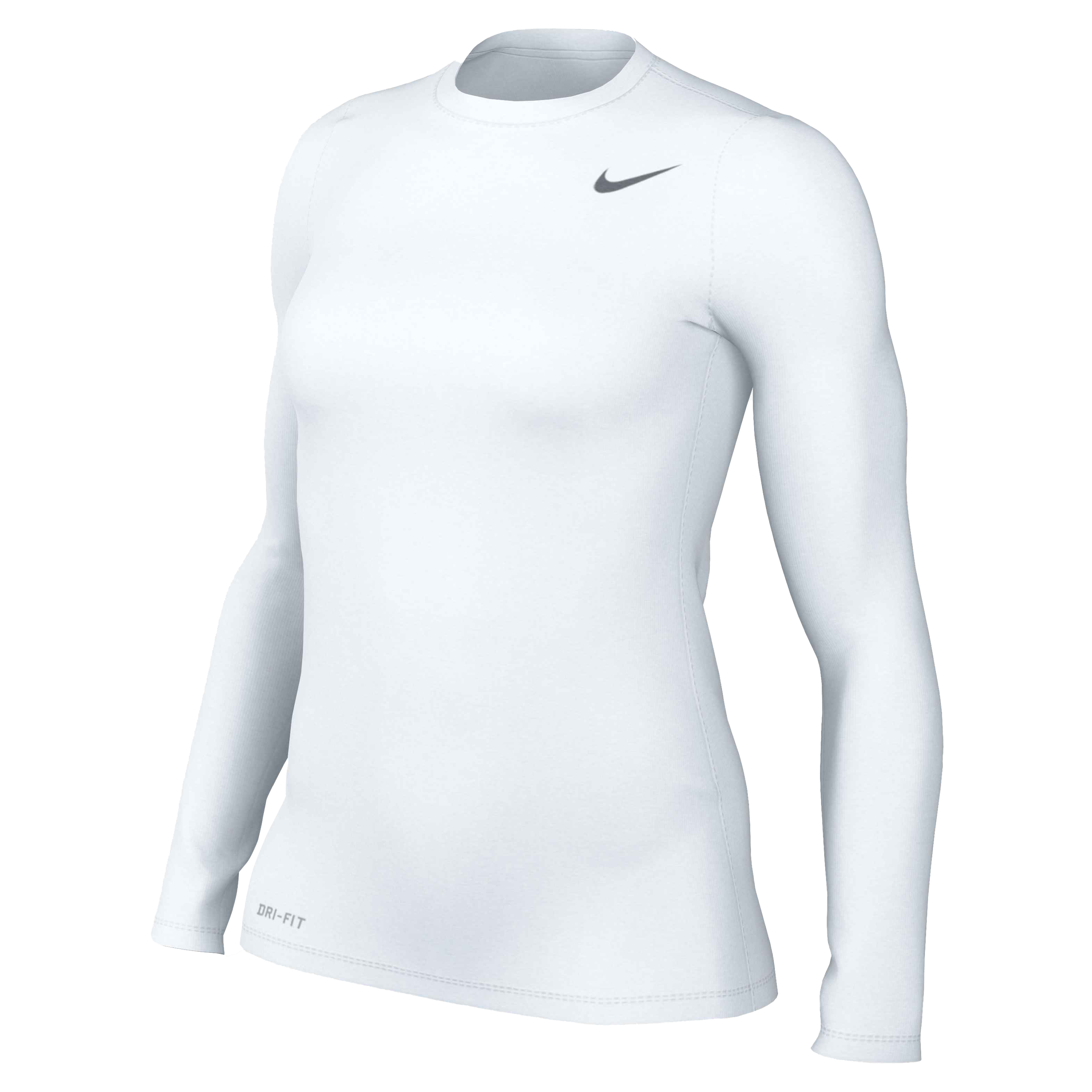 Nike Women's Legend Long Sleeve Tee - White、mySite、noshort