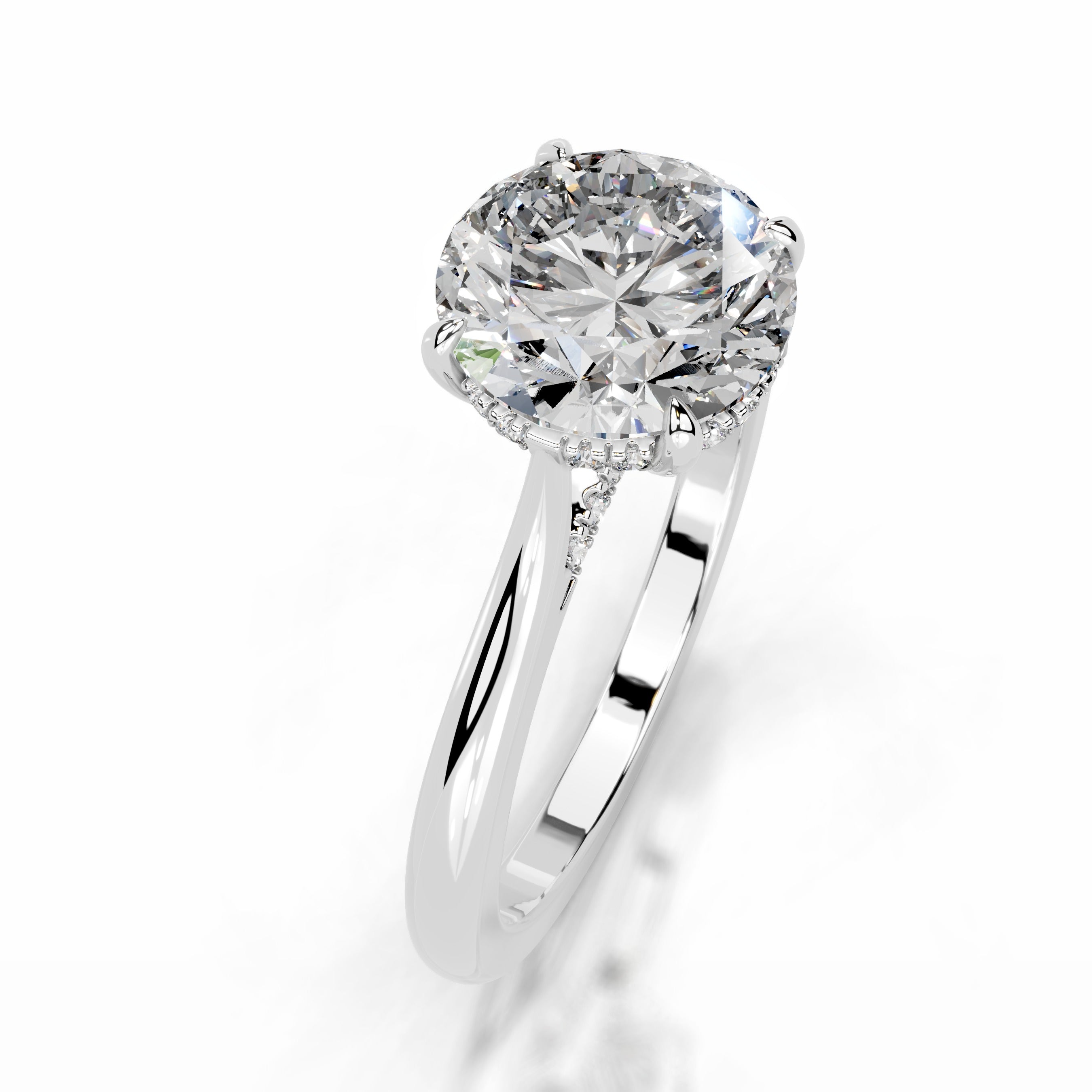 Kiara Lab Grown Diamond Ring - 18K White Gold、mySite、hinf8tx79