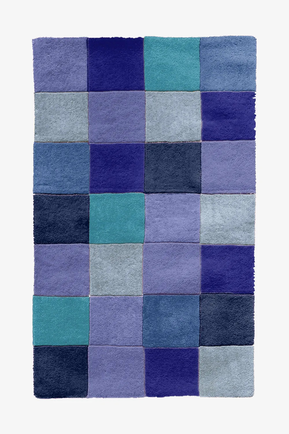 Customizable Colorful Checkered Tufted Rug、mySite、gigharbornorthrealestate