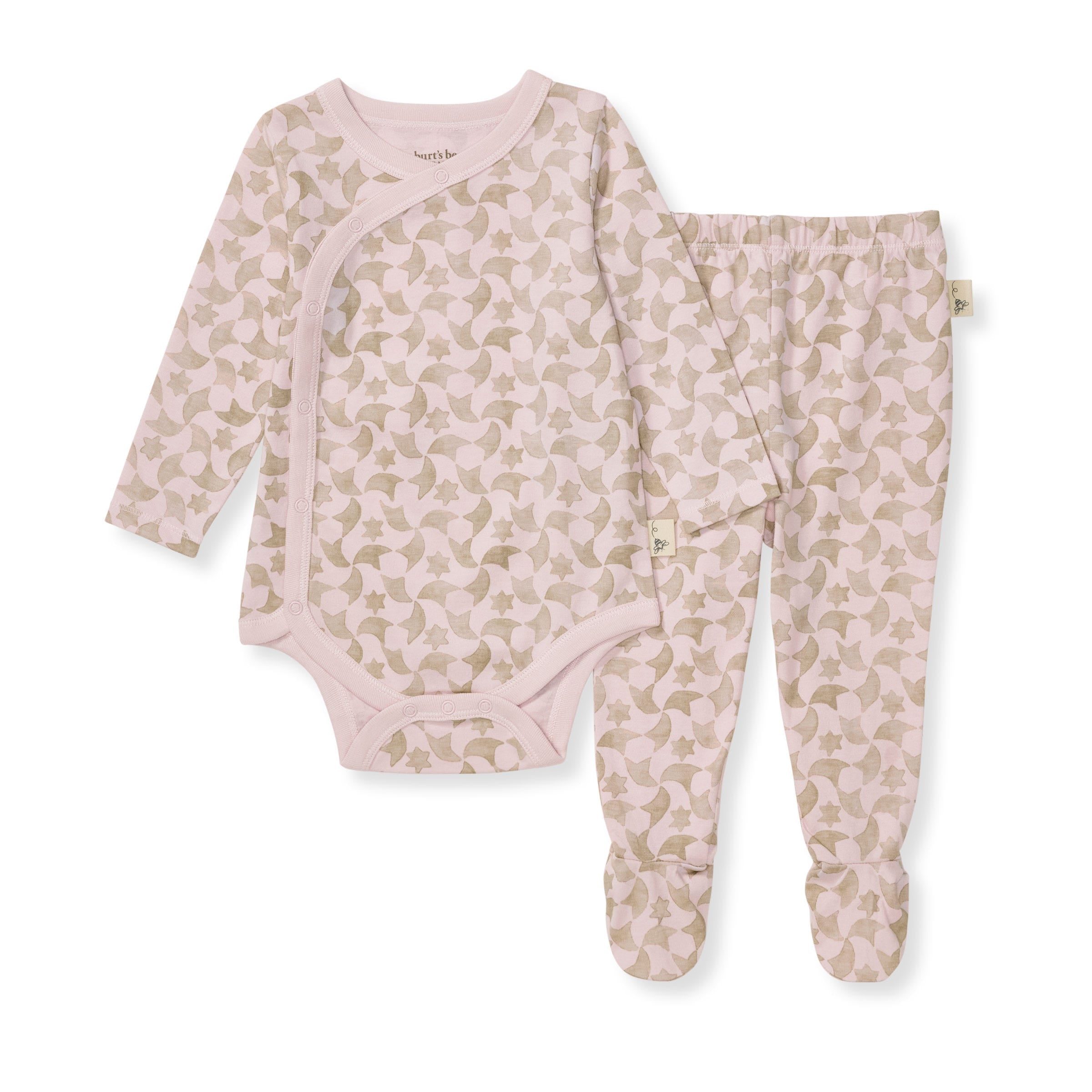 Starry Chalet Bodysuit & Pant Set - Chalky Pink、mySite、g9winljtr