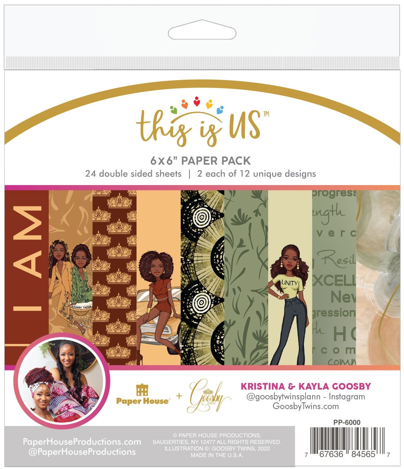  Scrapbook Paper Pack - Goosby Twins、mySite、ghnorth