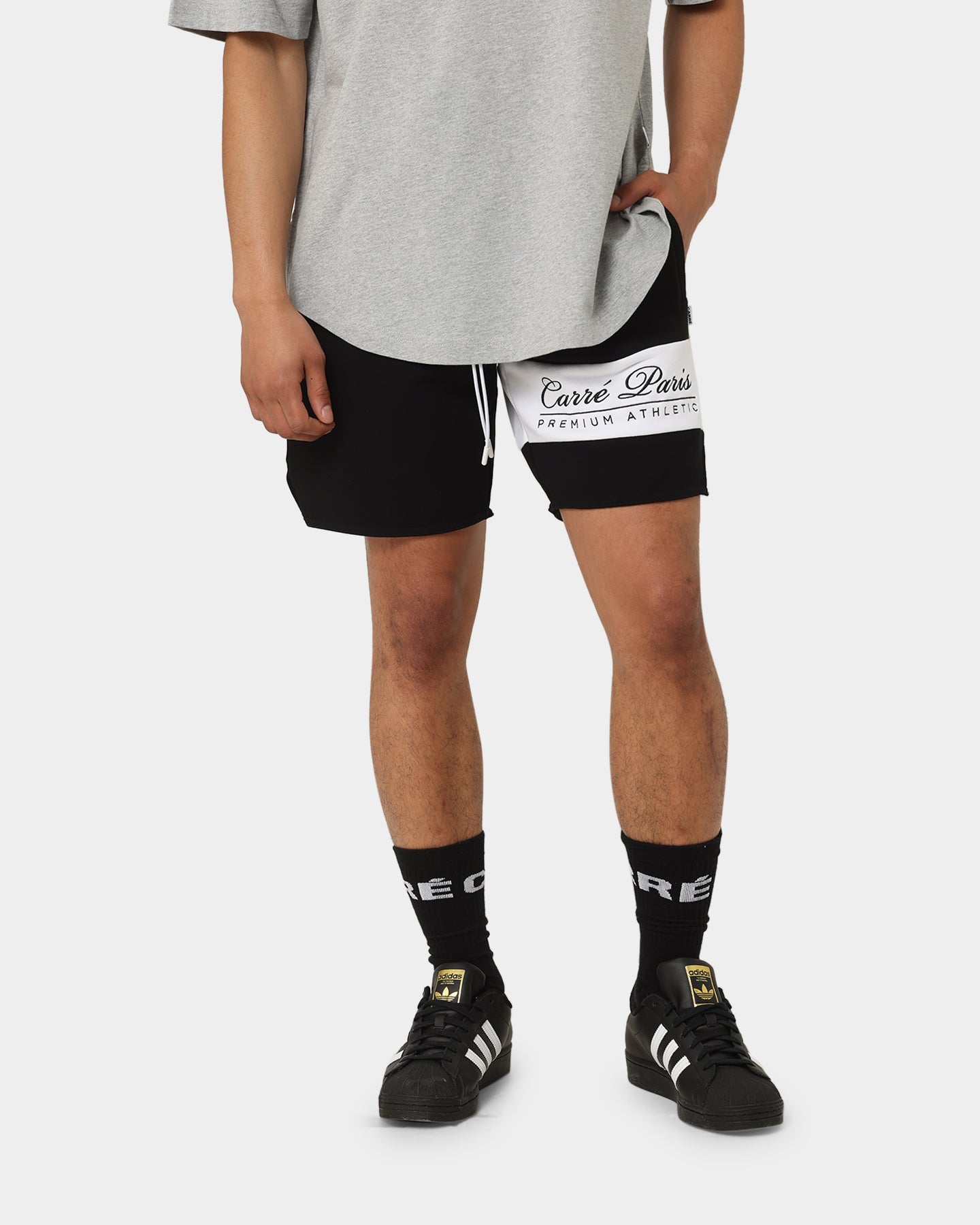 Carre Premium Athletic Sweat Shorts Black、mySite、zt4zffjzw
