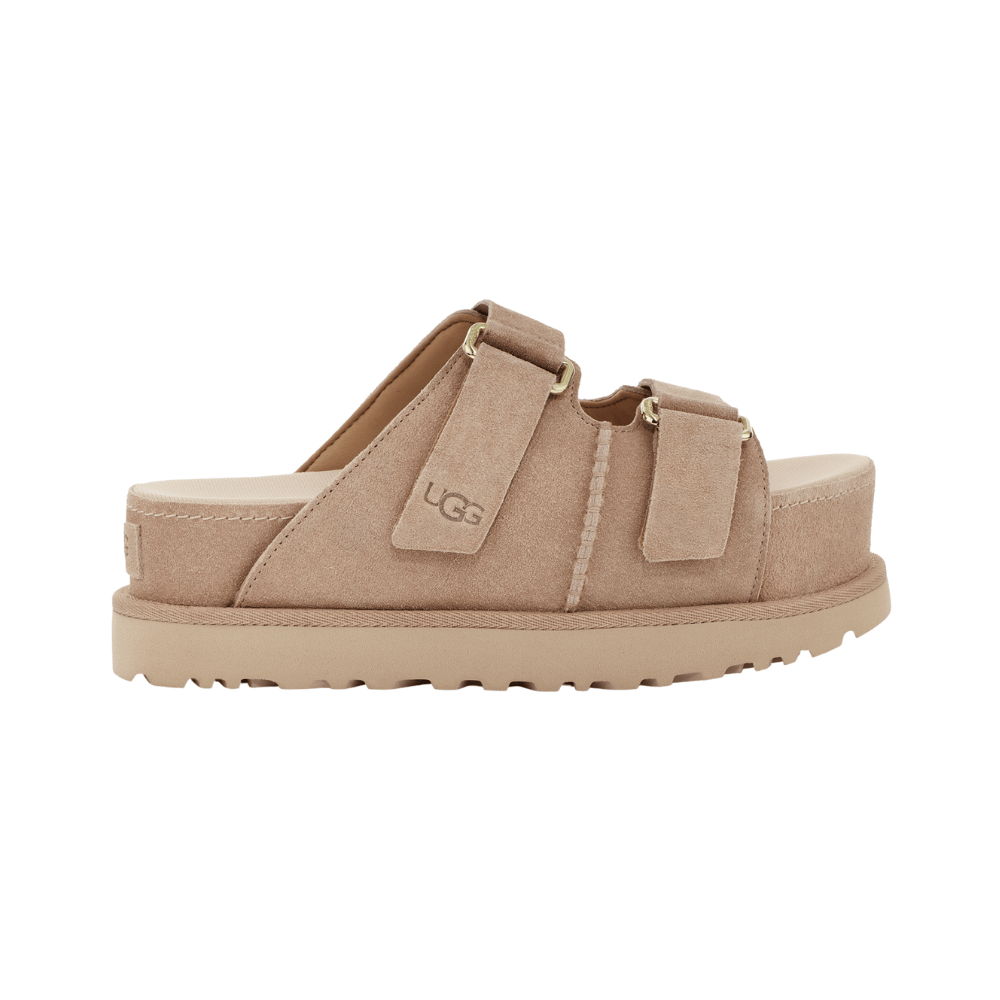  Goldenstar Hi Slide | Women | Suede | Sand、mySite、preschool7hills