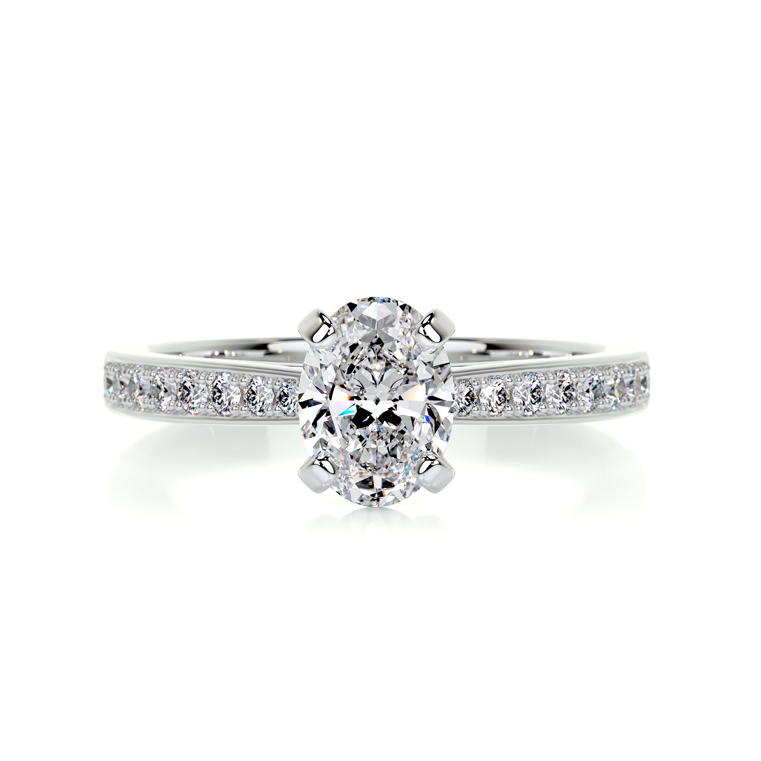 Talia Diamond Engagement Ring -14K White Gold、mySite、hinf8tx79