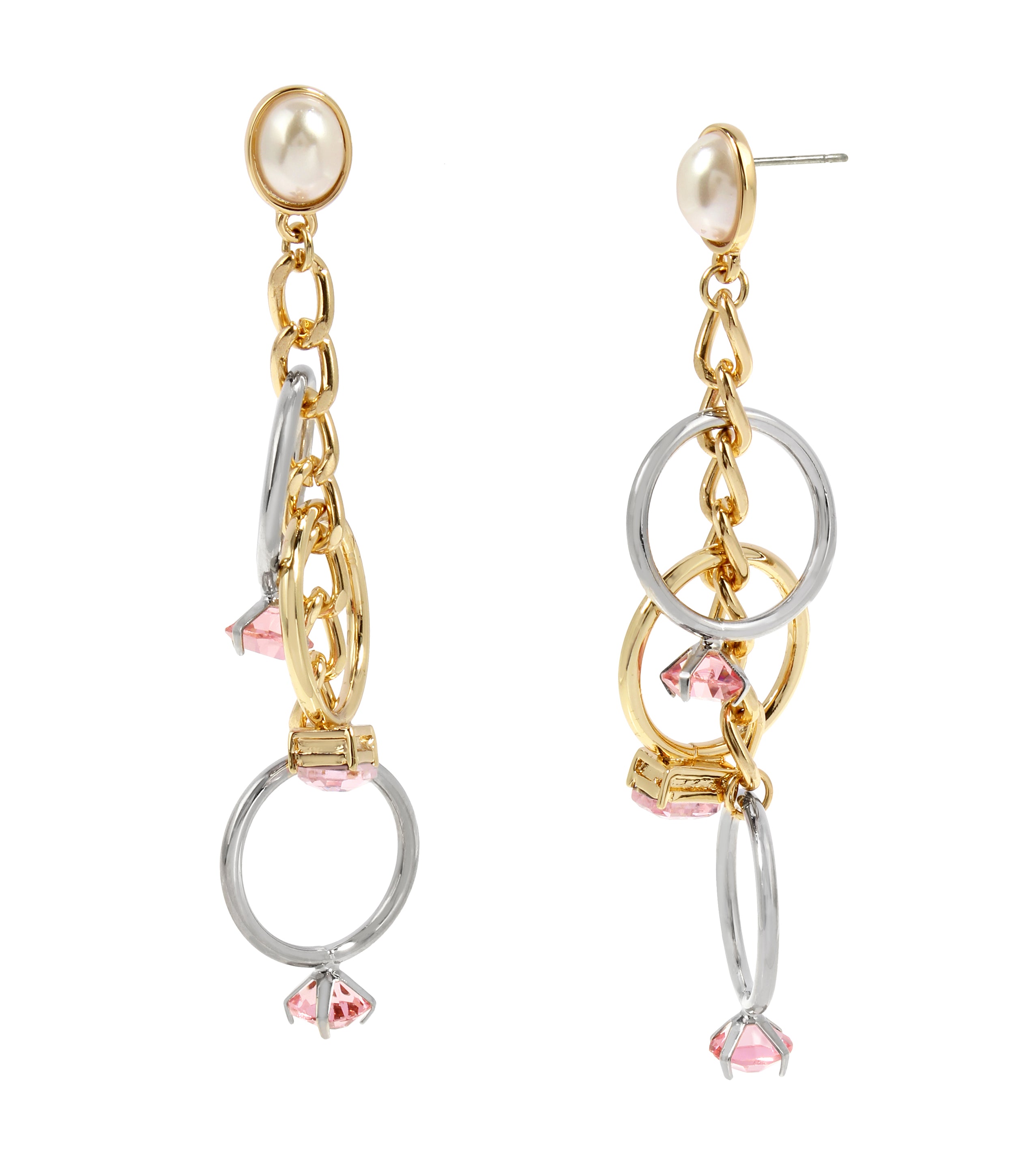 PEARL RING EARRINGS IVORY、mySite、dreamappss
