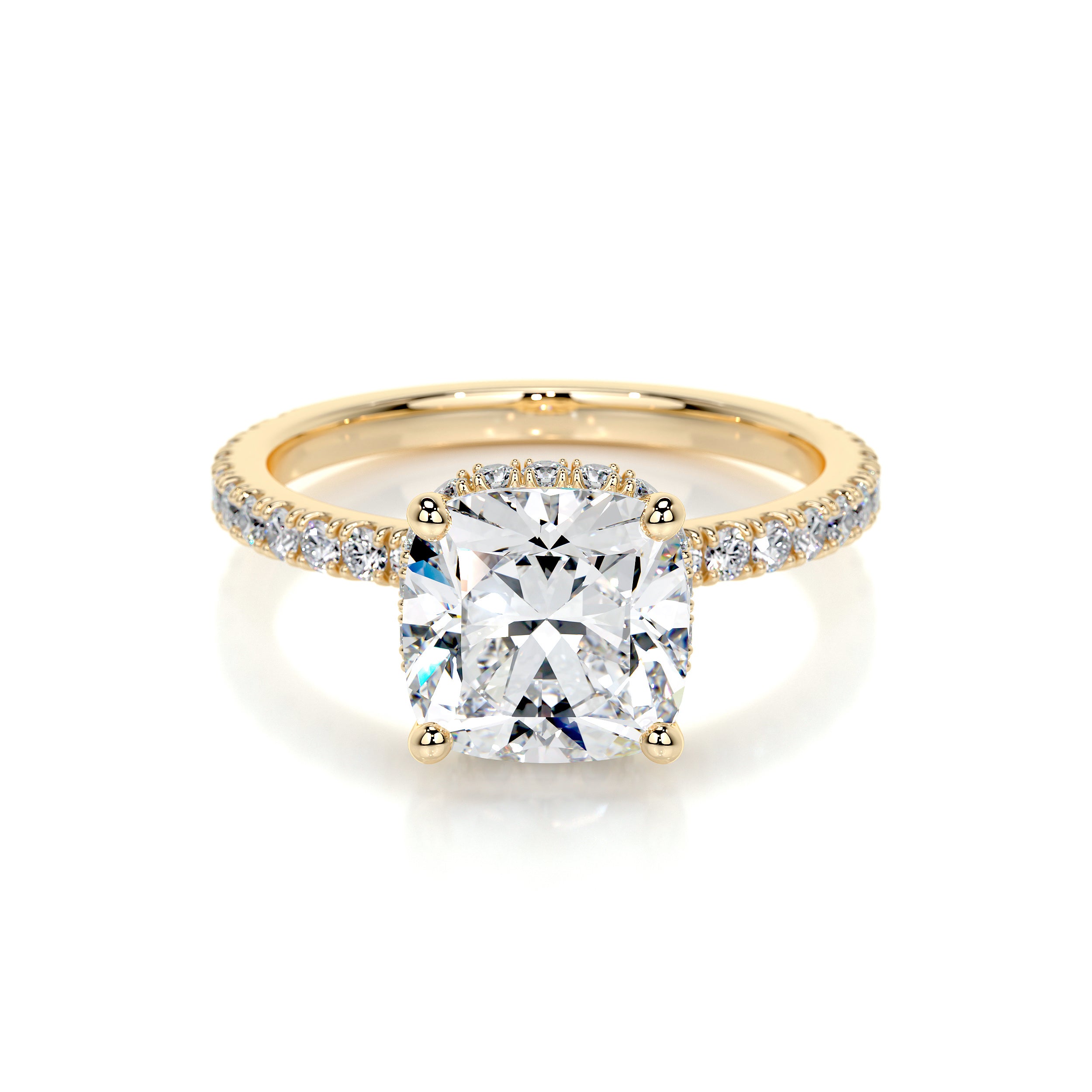 Madeline Lab Grown Diamond Ring -18K Yellow Gold、mySite、hinf8tx79