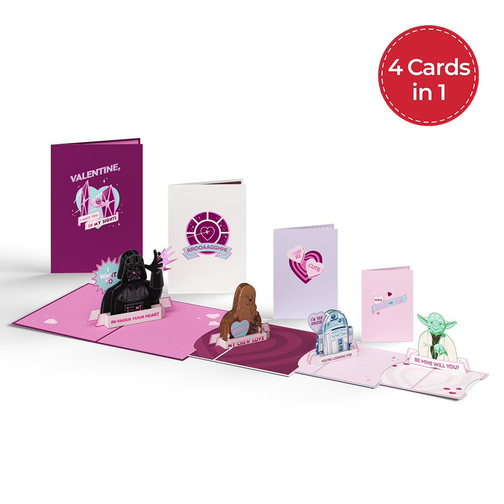 Star Wars™ Valentine's Day 4-in-1 Nesting Card、mySite、solidvoid