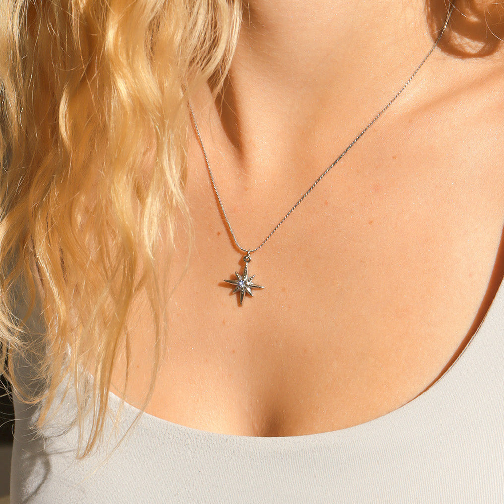 18K Gold PVD Stainless Steel Compass Pendant / PDL0126、mySite、dreamappss