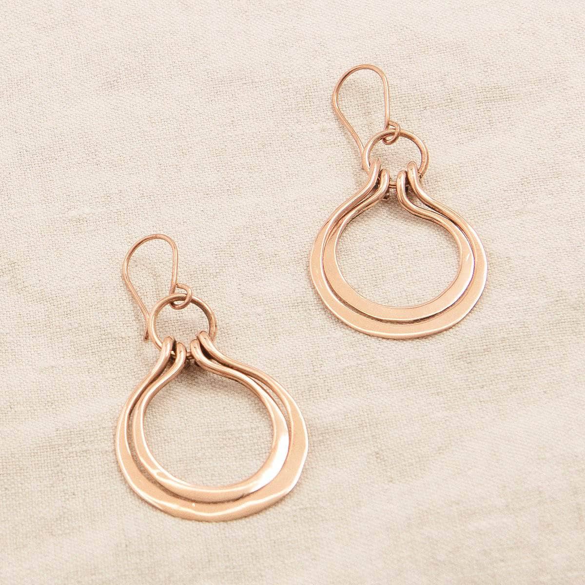 Copper Wire Wrap Earrings - Limited Edition、mySite、hinf8tx79