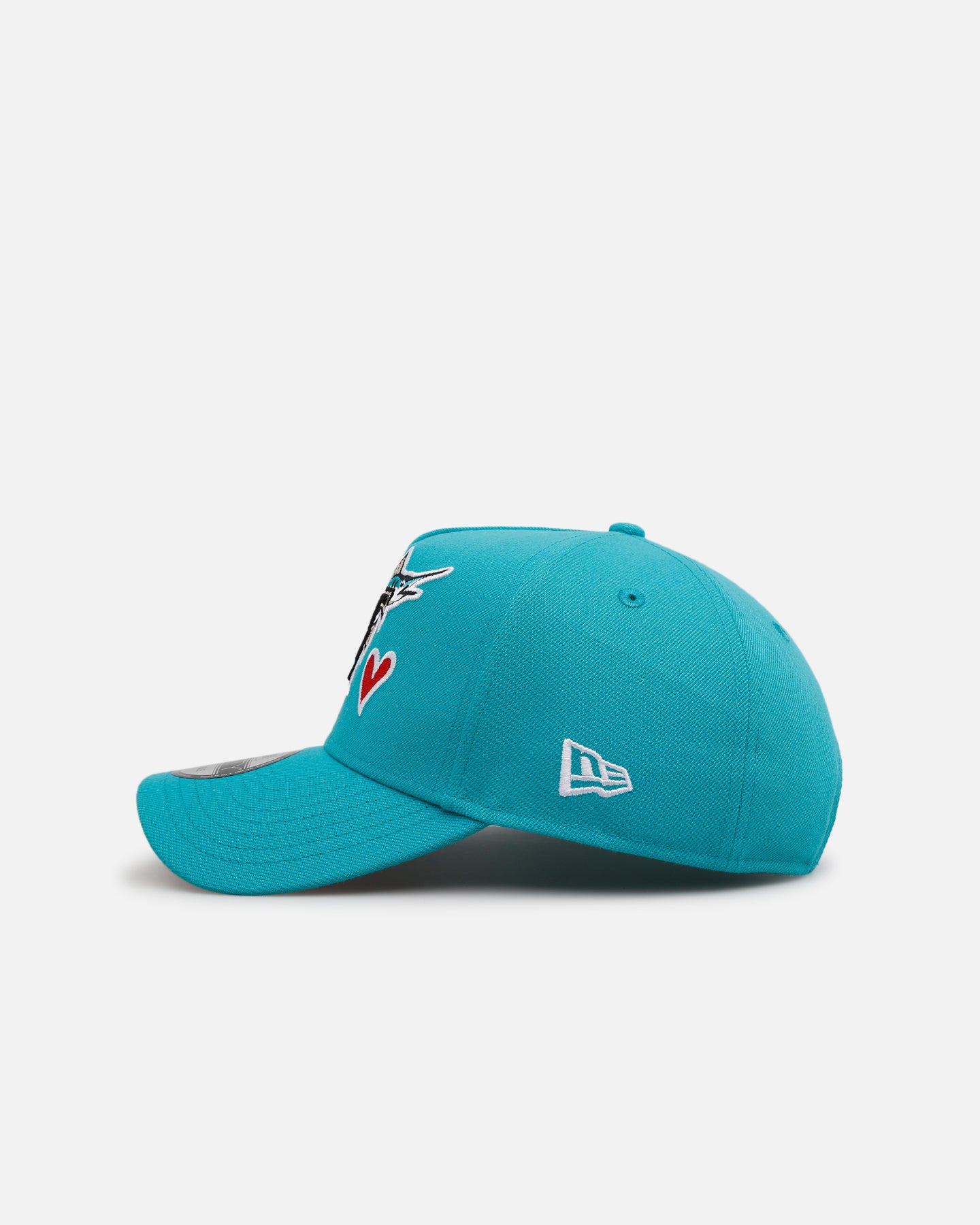 New Era Florida Marlins 'Team Color Hearts' 9FORTY A-Frame Snapback Official Team Color、mySite、zt4zffjzw