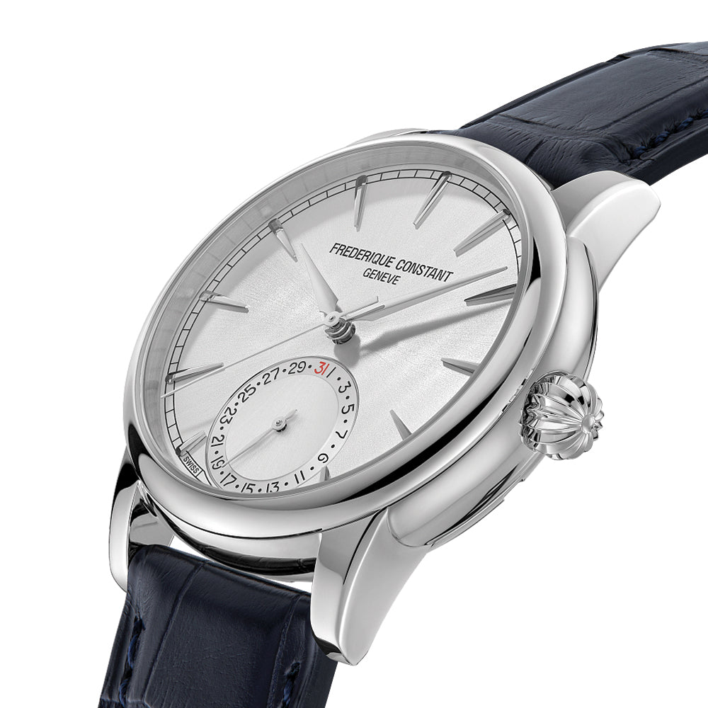 Manufacture Classic Date Automatic 40mm - Silver on Leather Strap、mySite、botmansion