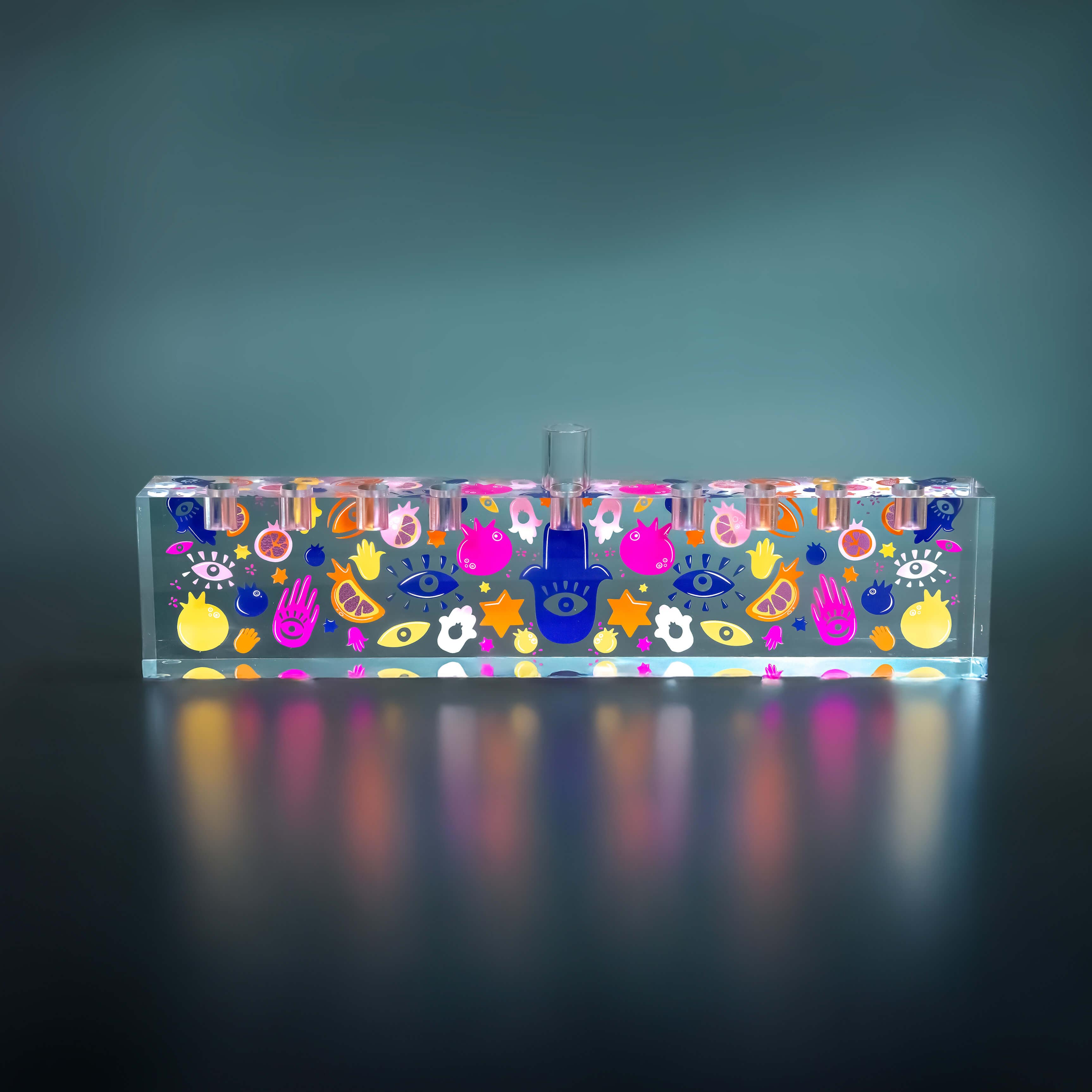 Acrylic Ariel Tidhar Oil Menorah、mySite、topwebapps