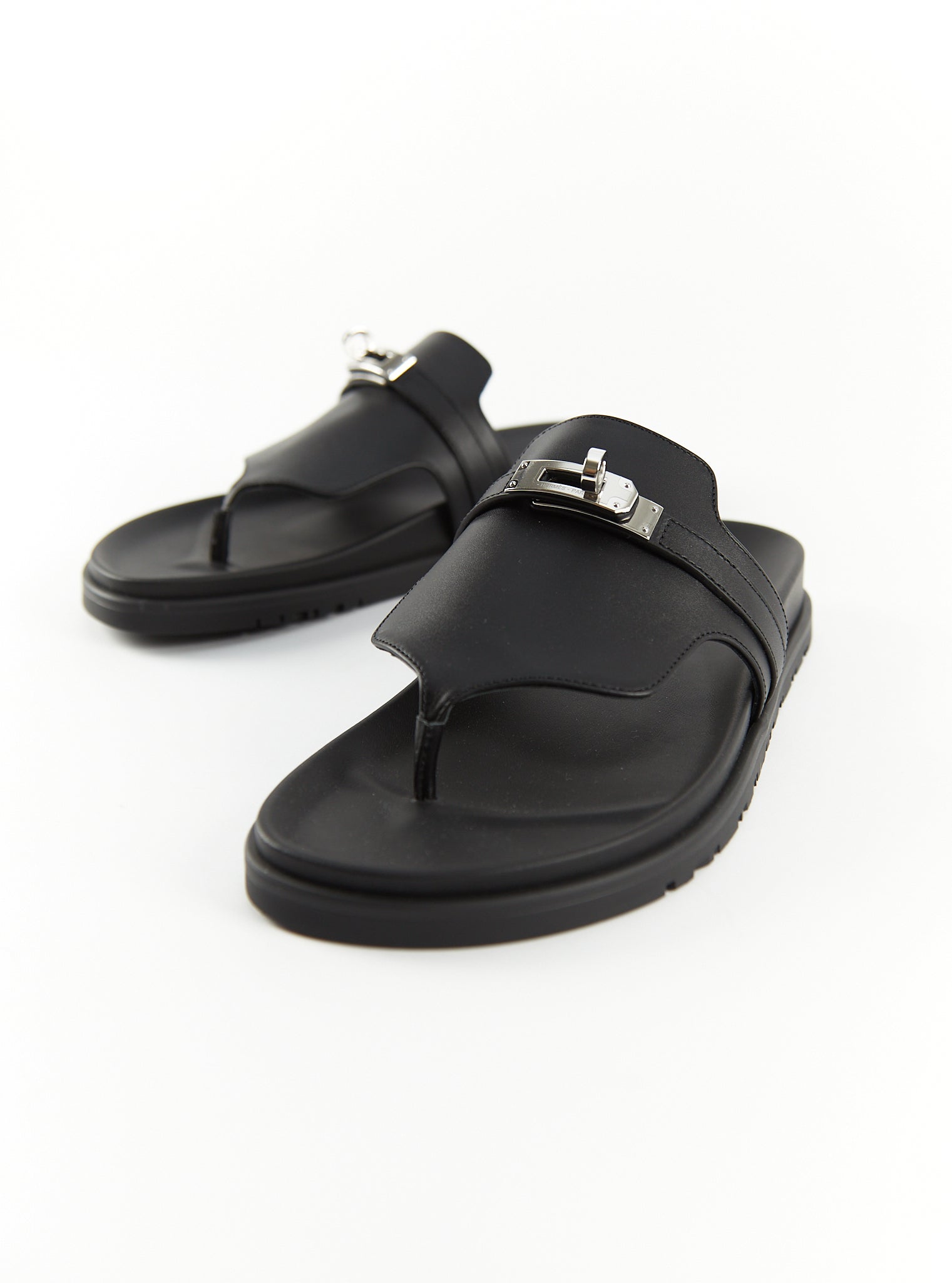 Hermès Empire Sandals (Black)、mySite、garminoutage.com