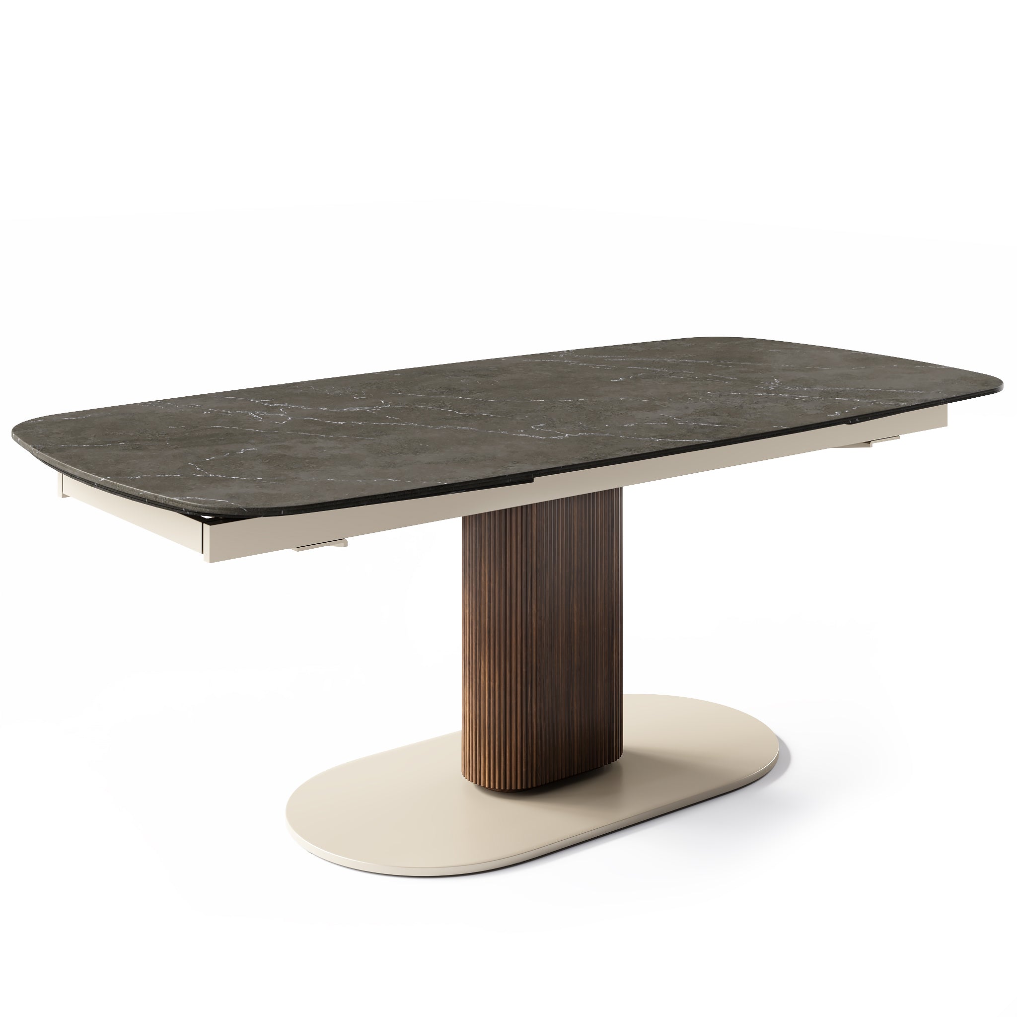  Cameo Extendable Dining Table with Various Finishes、mySite、sugarbowlscore