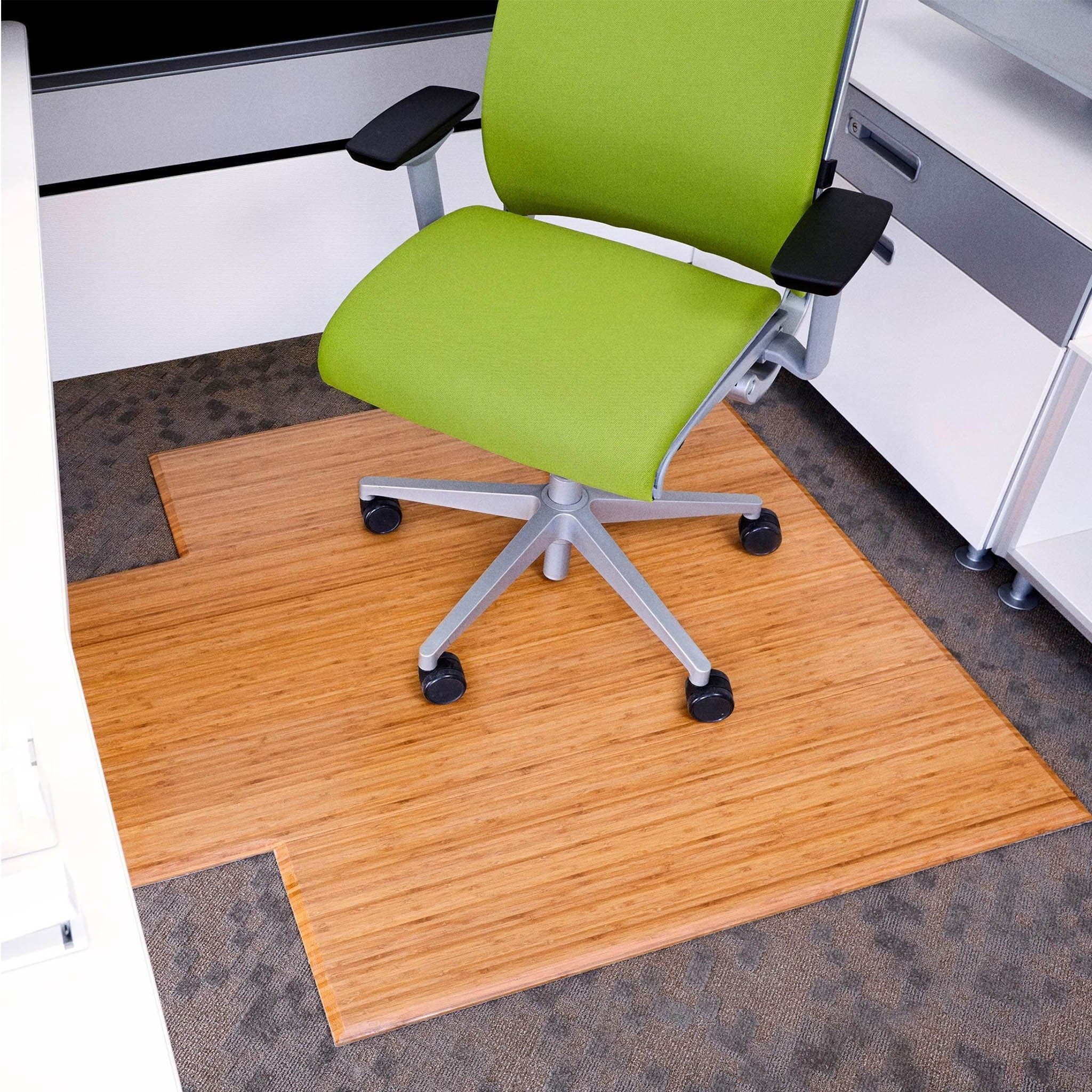 Plush Bamboo Chair Mat with Lip、mySite、neckold