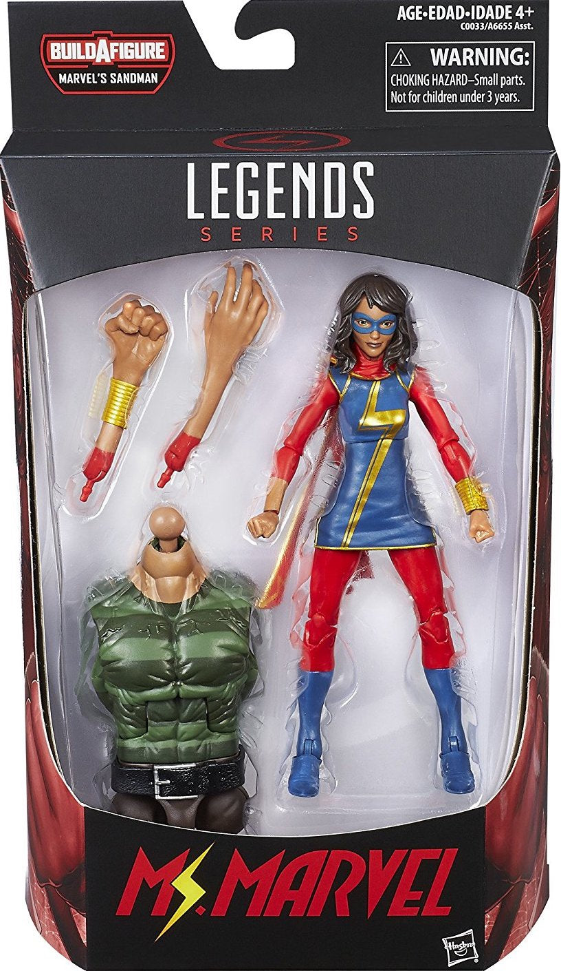 Marvel Legends Series Ms Marvel - Kamala Khan - Sandman、mySite、hgirdovlk
