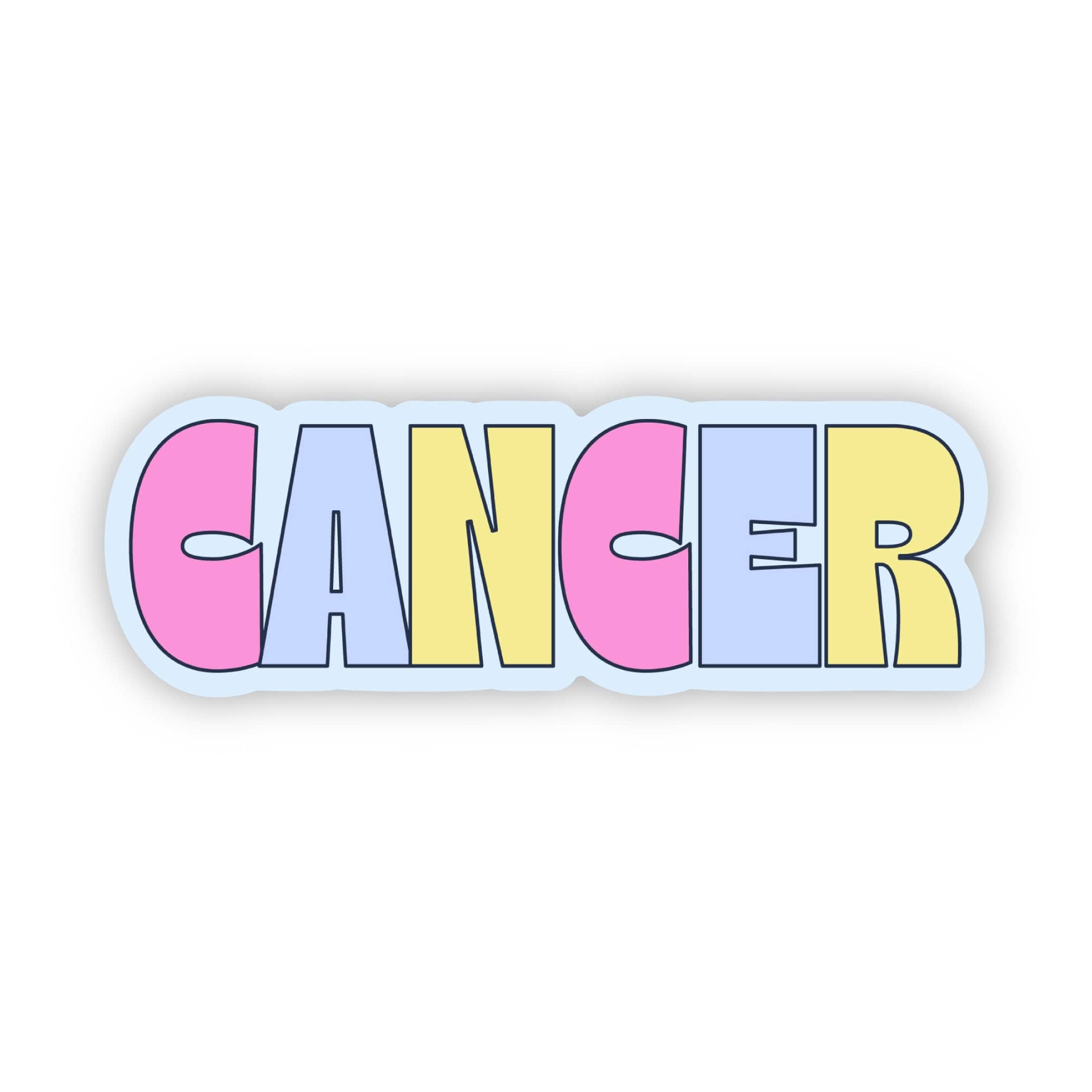  Cancer Lettering Sticker、mySite、elrpsem3k