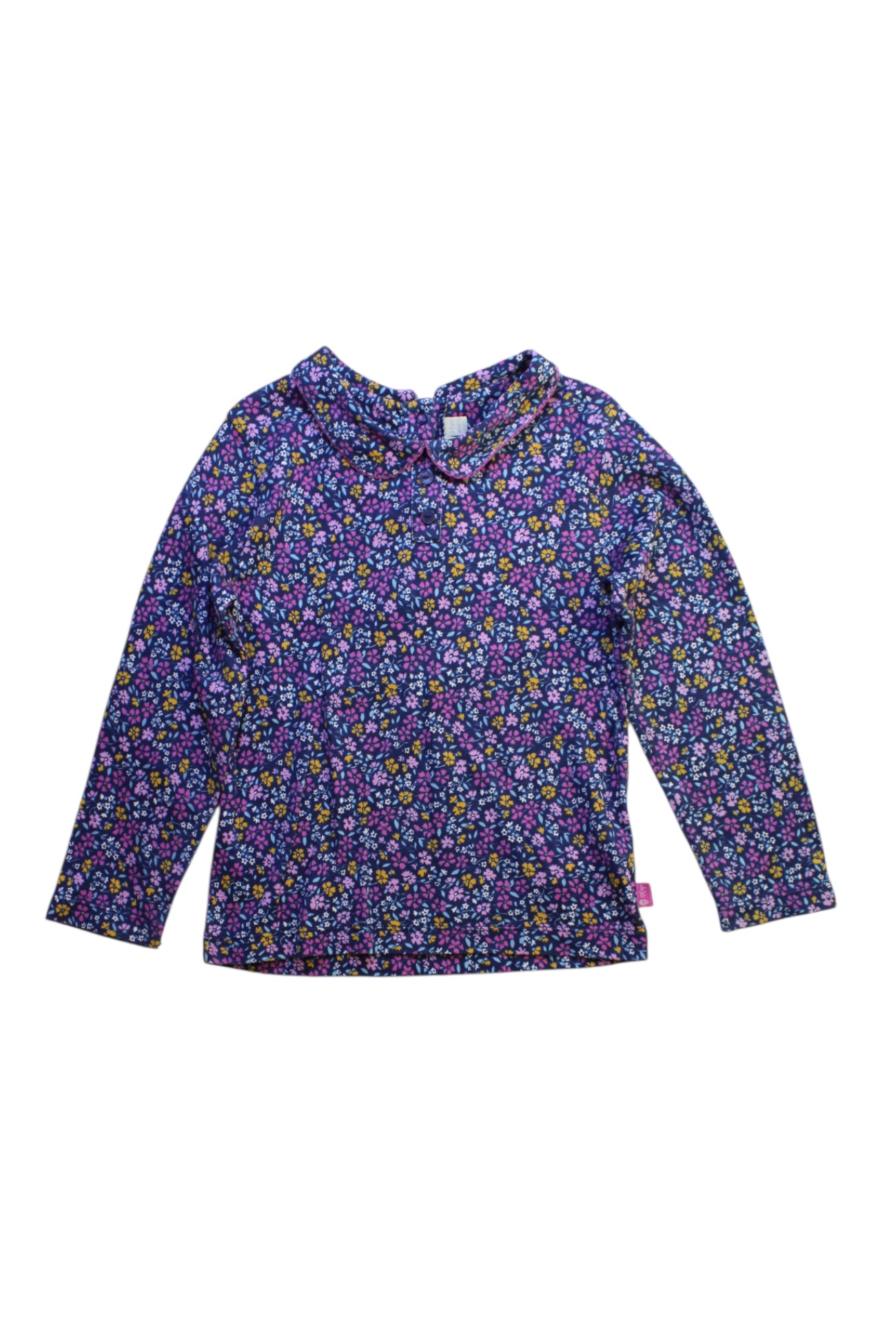 Jojo Maman B茅b茅 Floral Long Sleeve Top 5-6T、mySite、g9winljtr
