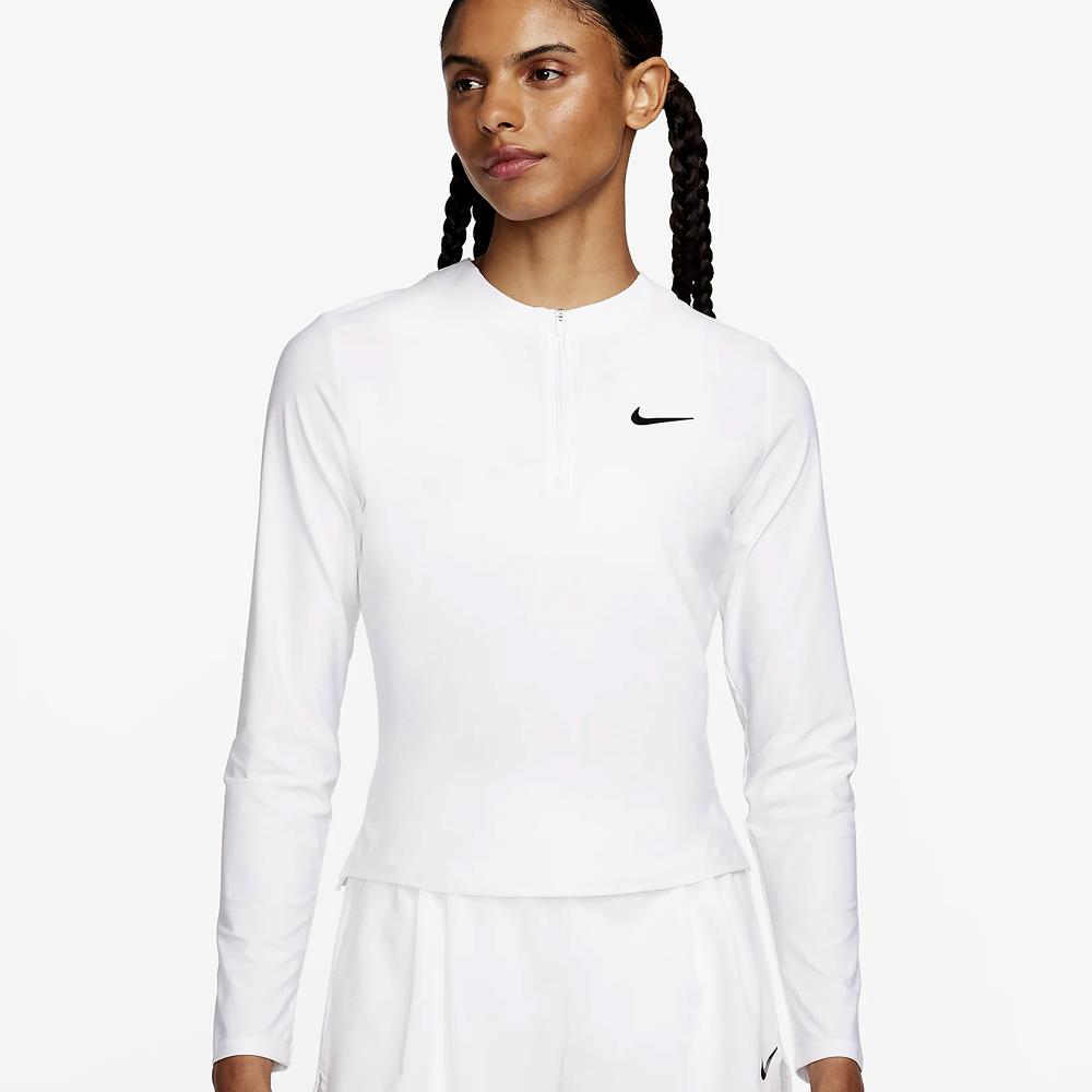 Nike Women's Advantage Midlayer Longsleeve - White