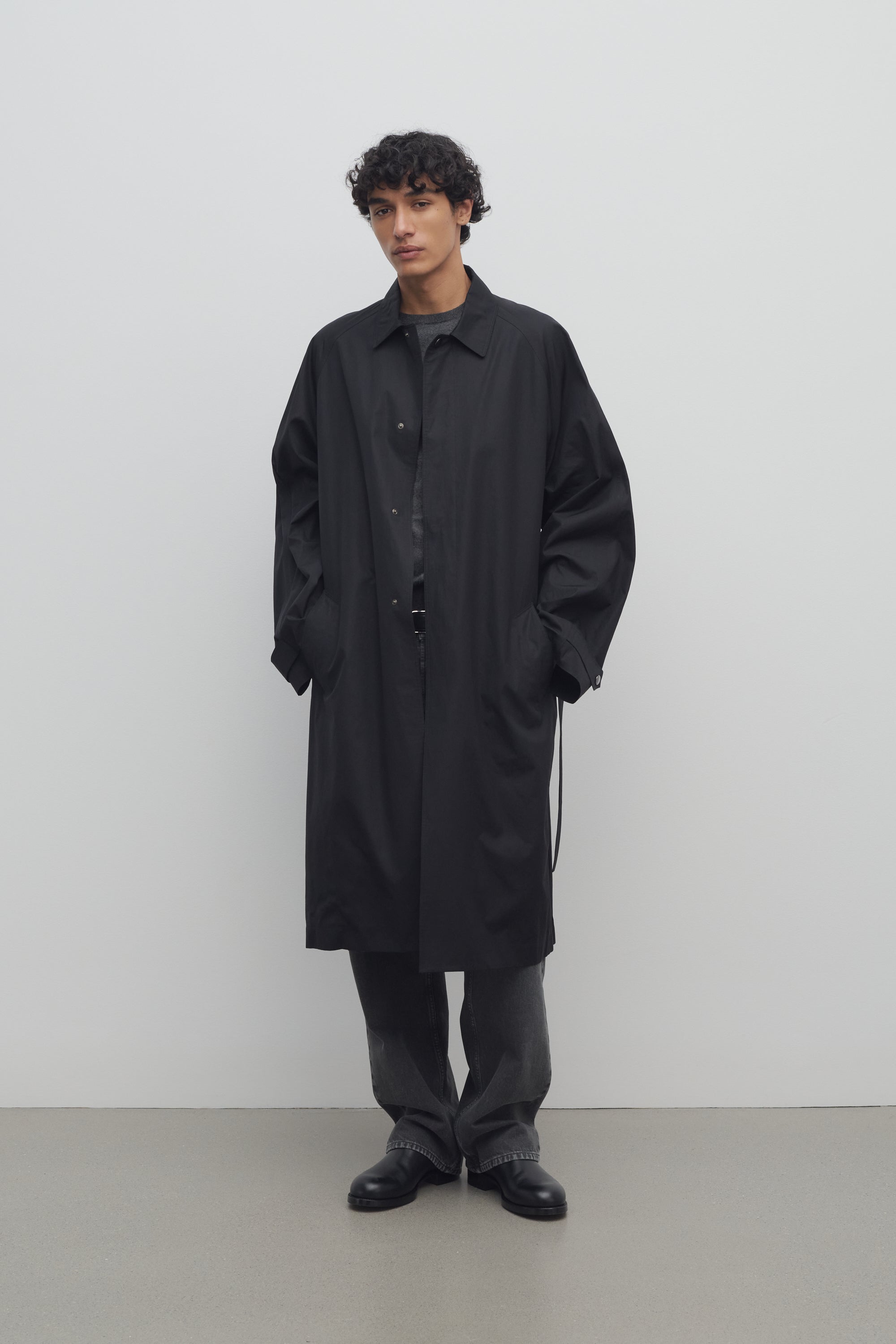 Eugene Coat in Cotton、mySite、aoinhome