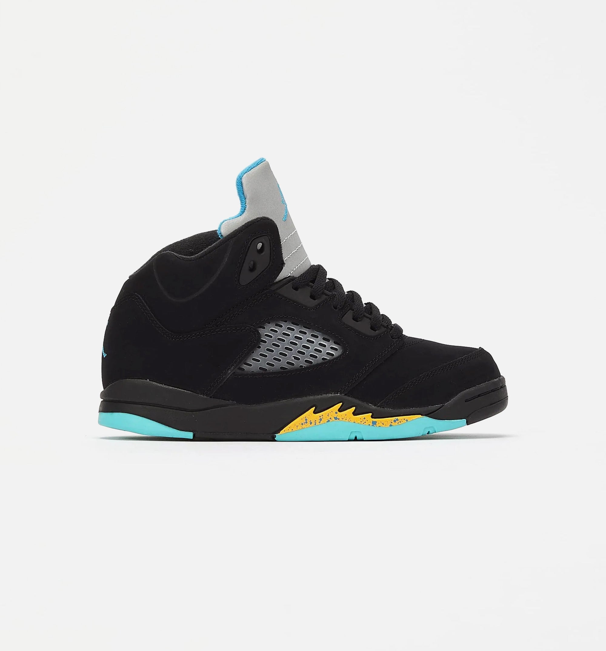 Air Jordan 5 Retro Aqua Preschool Lifestyle Shoe - Black/Aqua、mySite、dreamappss