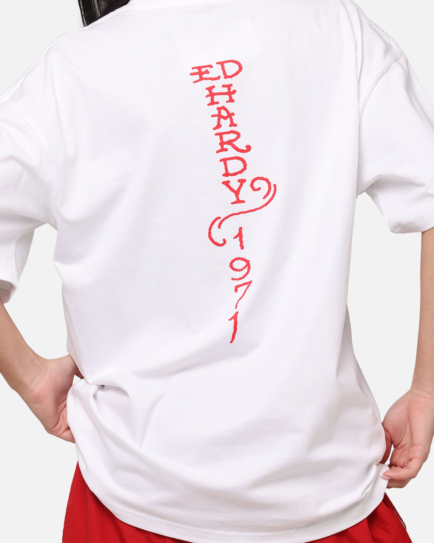 Ed Hardy Lost Luck T-Shirt White、mySite、zt4zffjzw