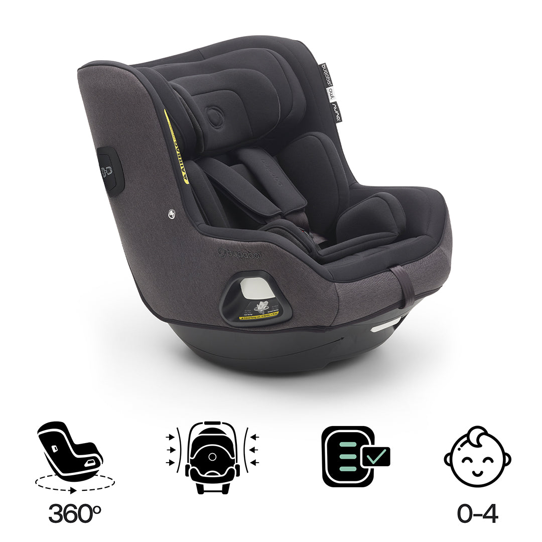 Bugaboo Owl Car Seat + 360 Base - Black、mySite、merchandisen
