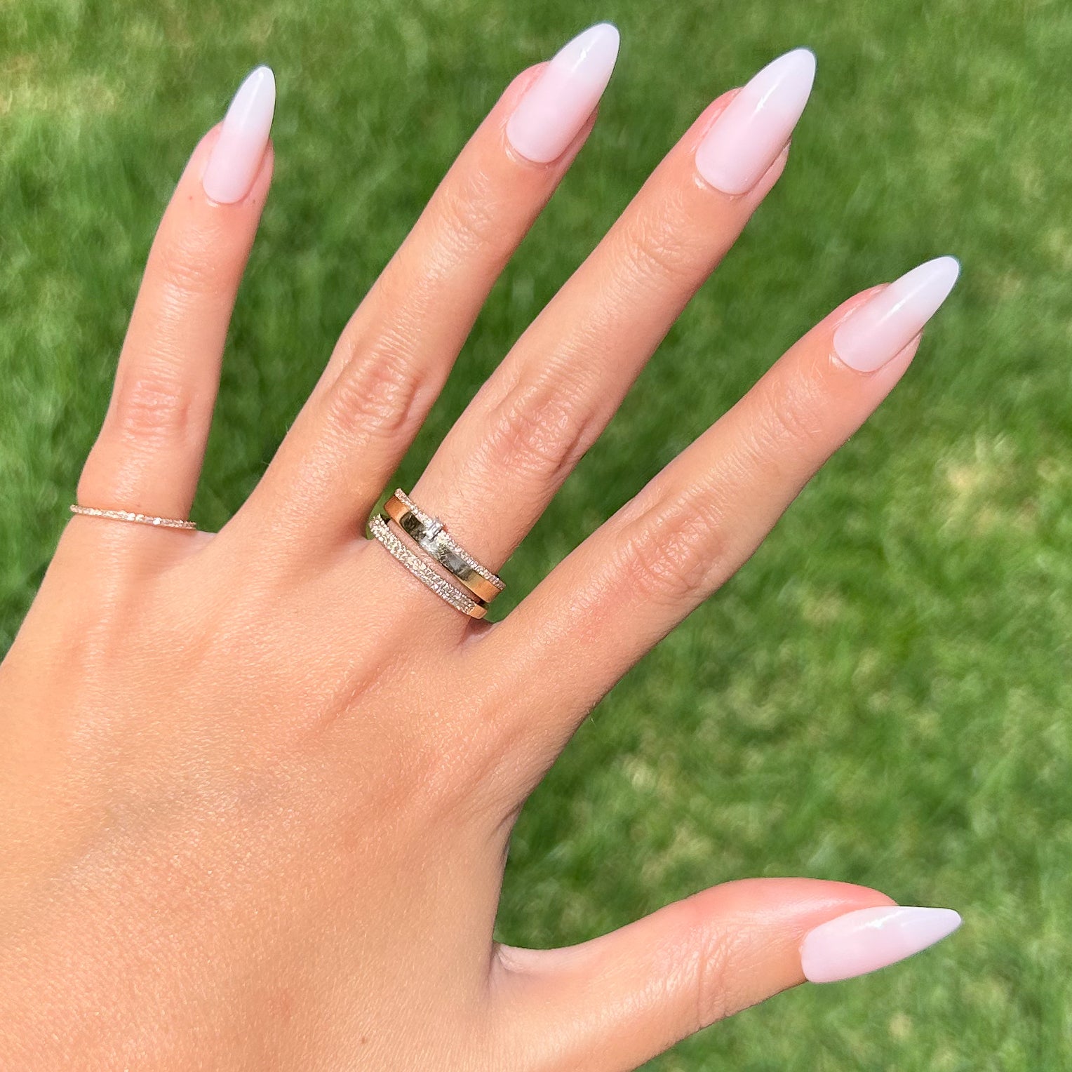 CCT - Press-On | Long | Almond、mySite、solidvoid