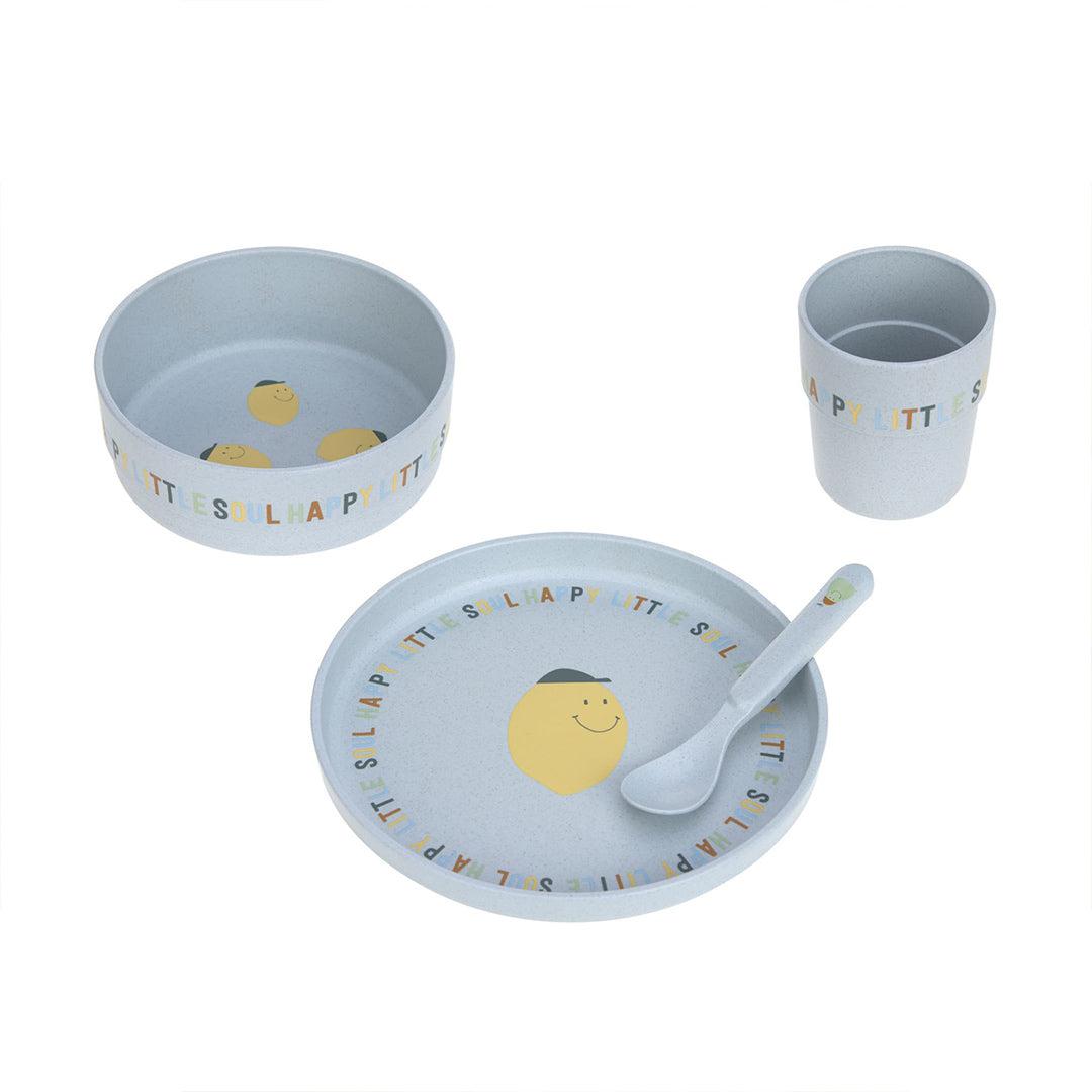  Lassig Dish Set Cellulose - Happy Fruits - Lemon、mySite、merchandisen