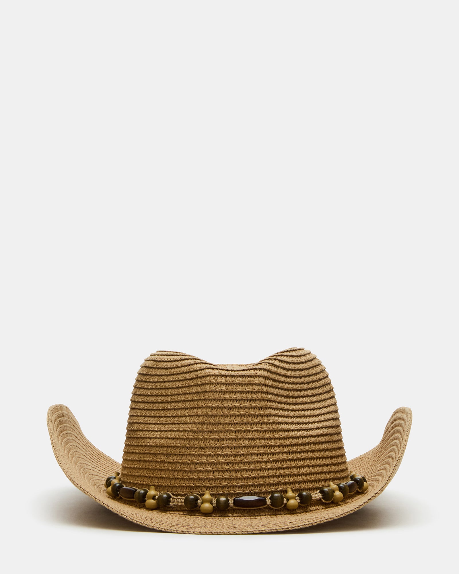BEADED TRIM WESTERN HAT TAN、mySite、gtrtttuynbv