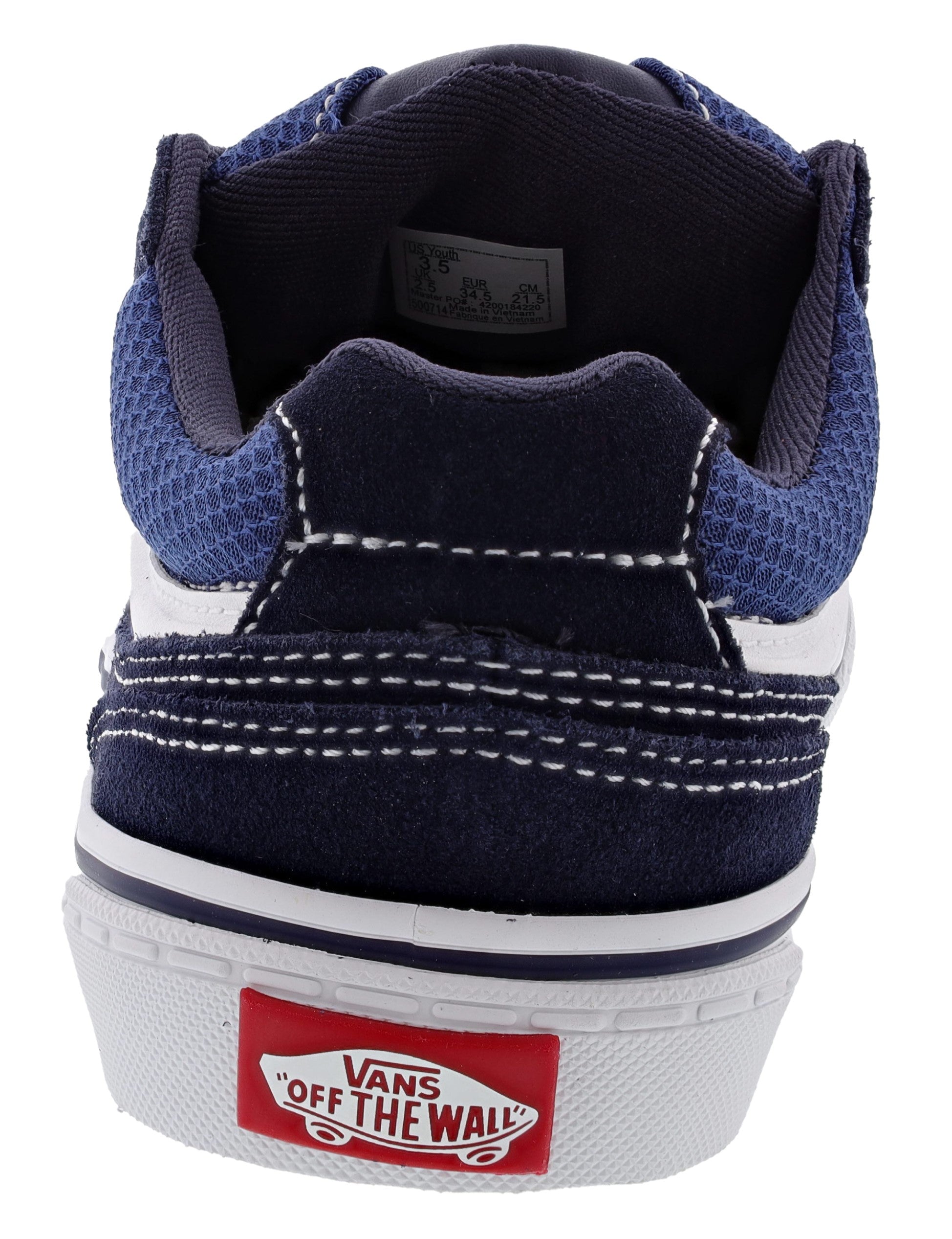 Vans Kid's Caldrone Low Suede and Mesh Sneakers、mySite、dreamappss