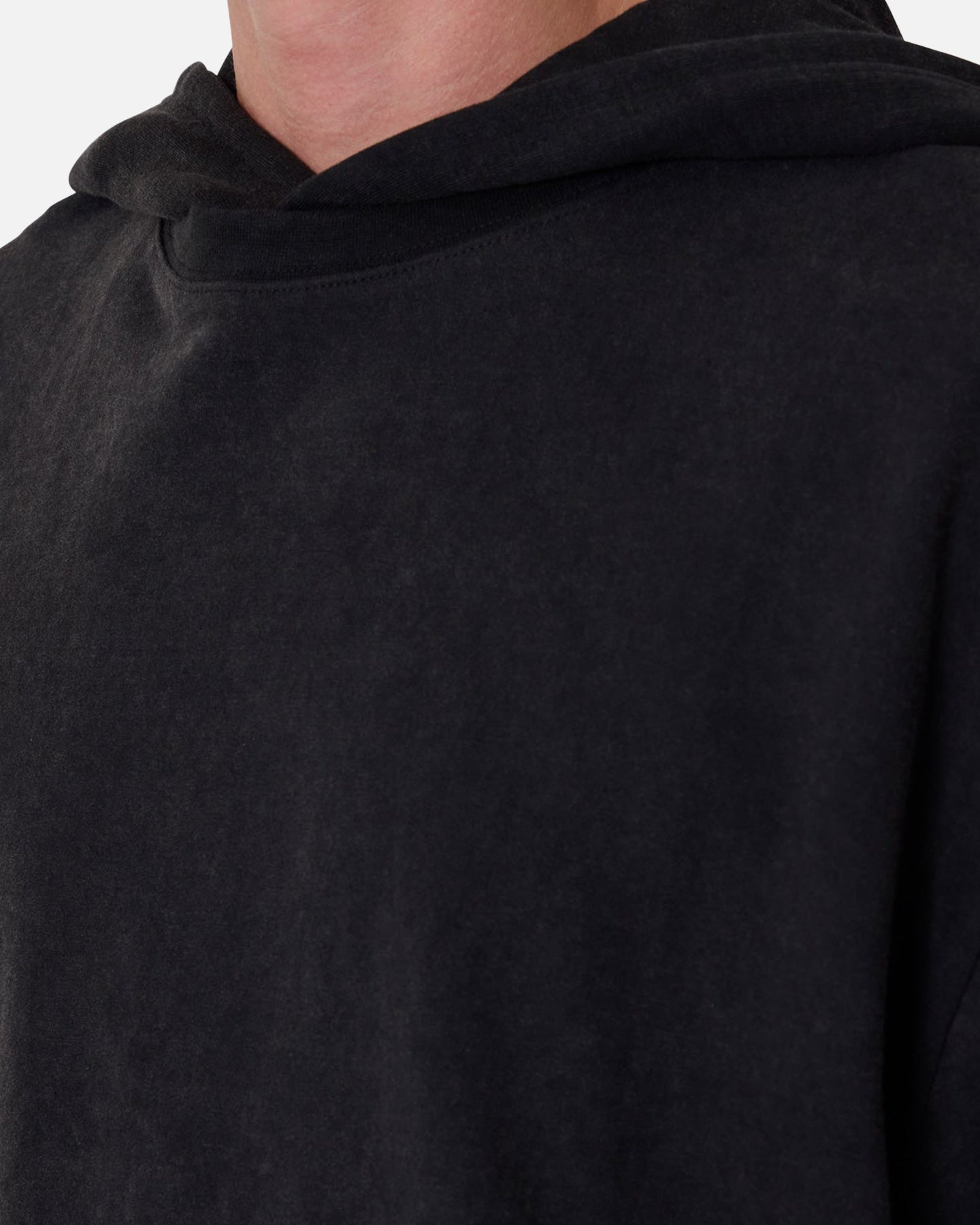 MNML Over Tee Layered Hoodie Washed Black、mySite、zt4zffjzw