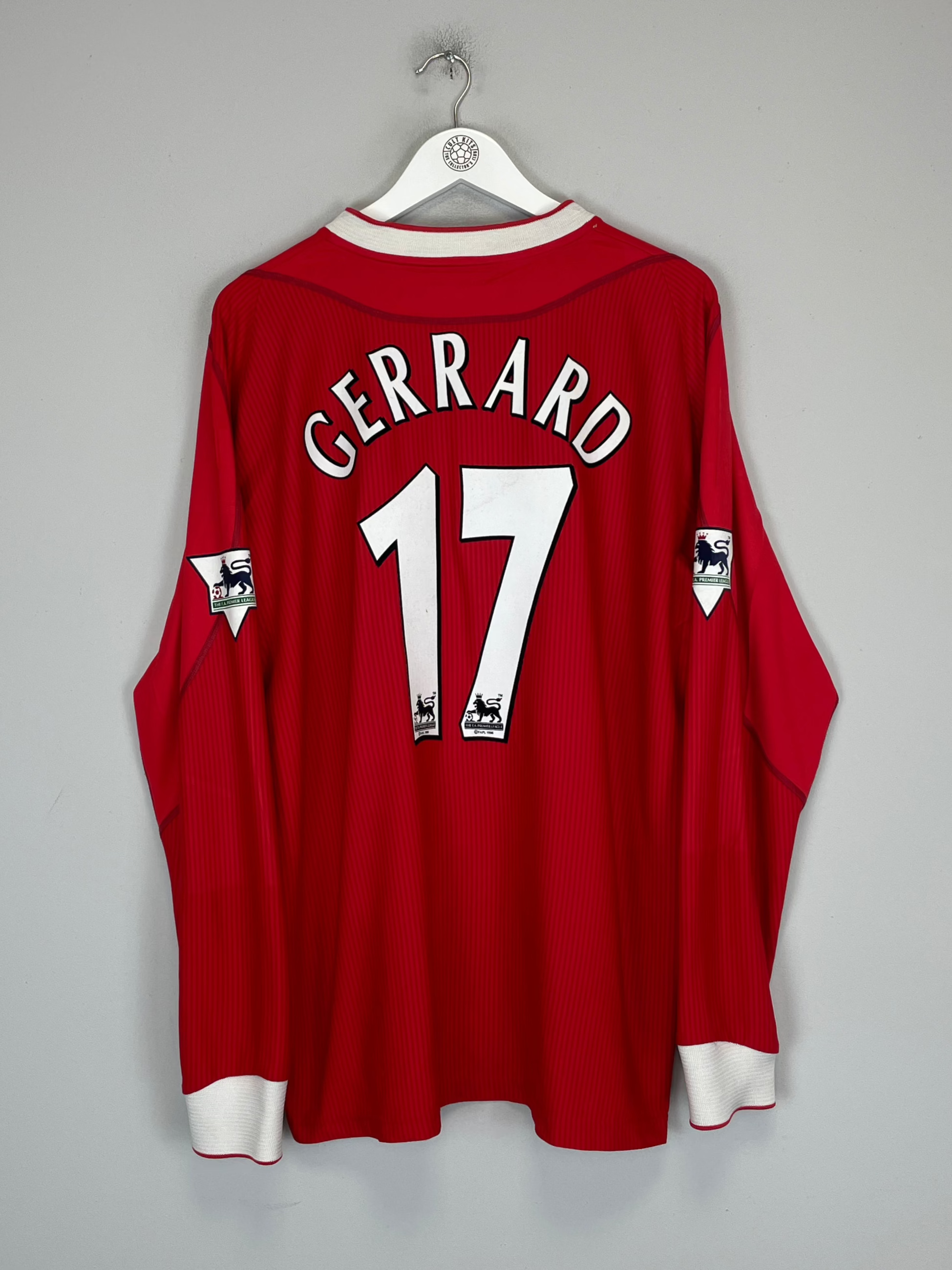2002/04 LIVERPOOL GERRARD #17 L/S HOME SHIRT (XL) REEBOK、mySite、sh2002/04 LIVERPOOL GERRARD #17 L/S HOME SHIRT (XL) REEBOK、mySite、glenpowelloop_name