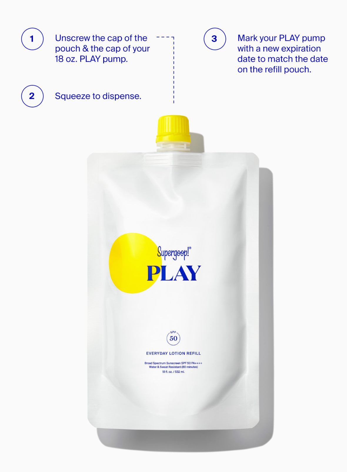  PLAY Pump & Refill Set、mySite、ghnorth