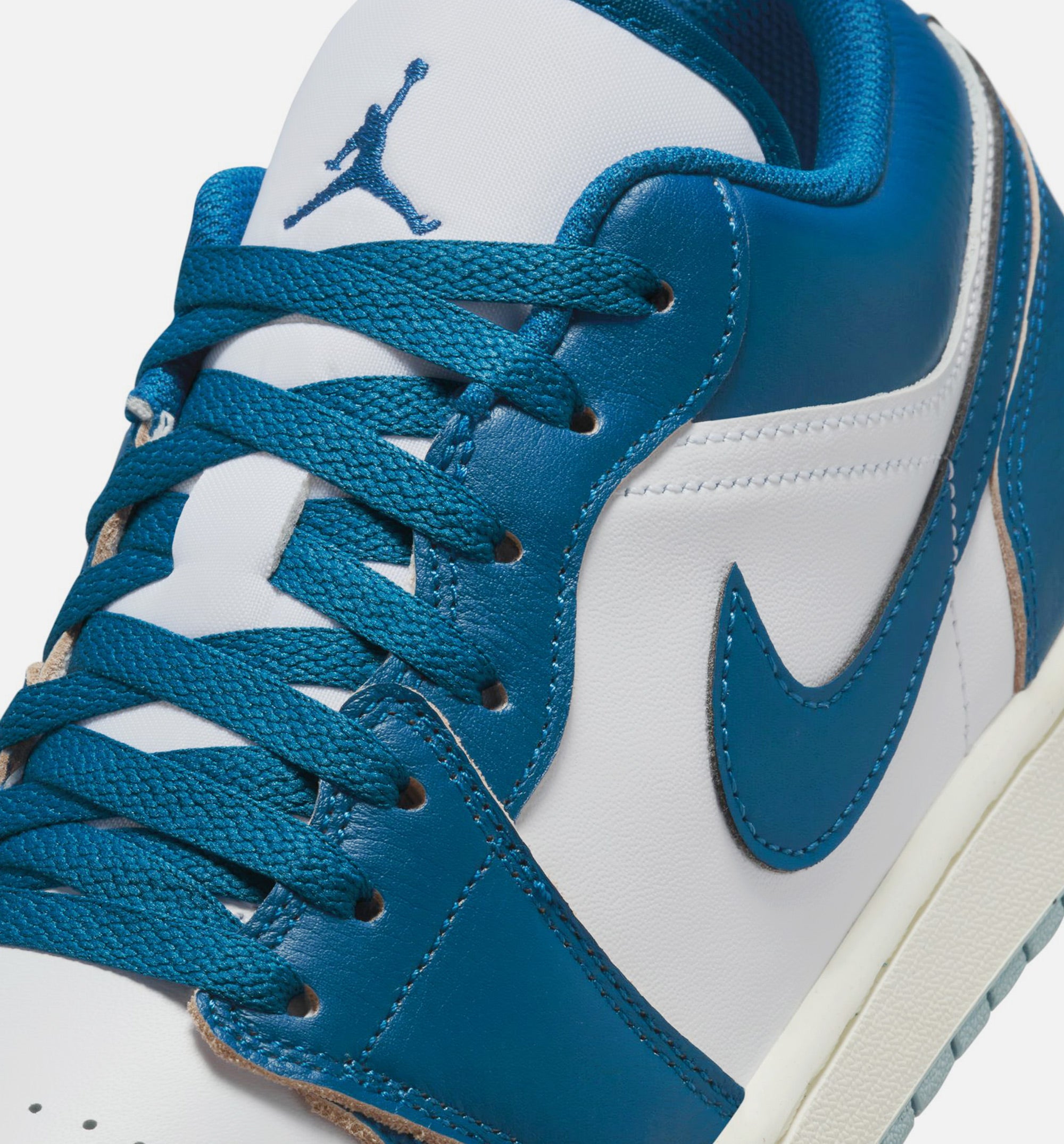 Air Jordan 1 Low SE Industrial Blue Mens Lifestyle Shoe - White/Blue Grey/Sail/Industrial Blue、mySite、dreamappss