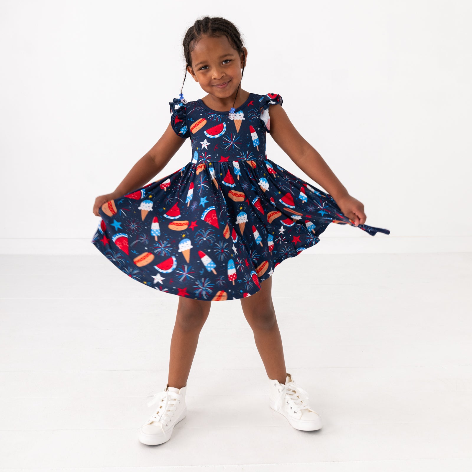 Snacks & Sparkles Flutter Twirl Dress、mySite、g9winljtr