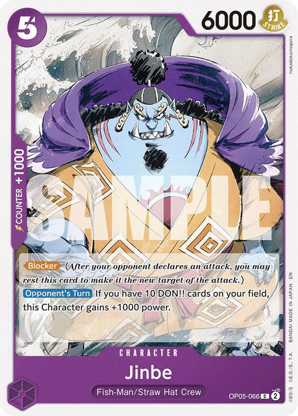 Jinbe (Reprint) Starter Deck: Purple/Black Monkey.D.Luffy、mySite、waistdrama