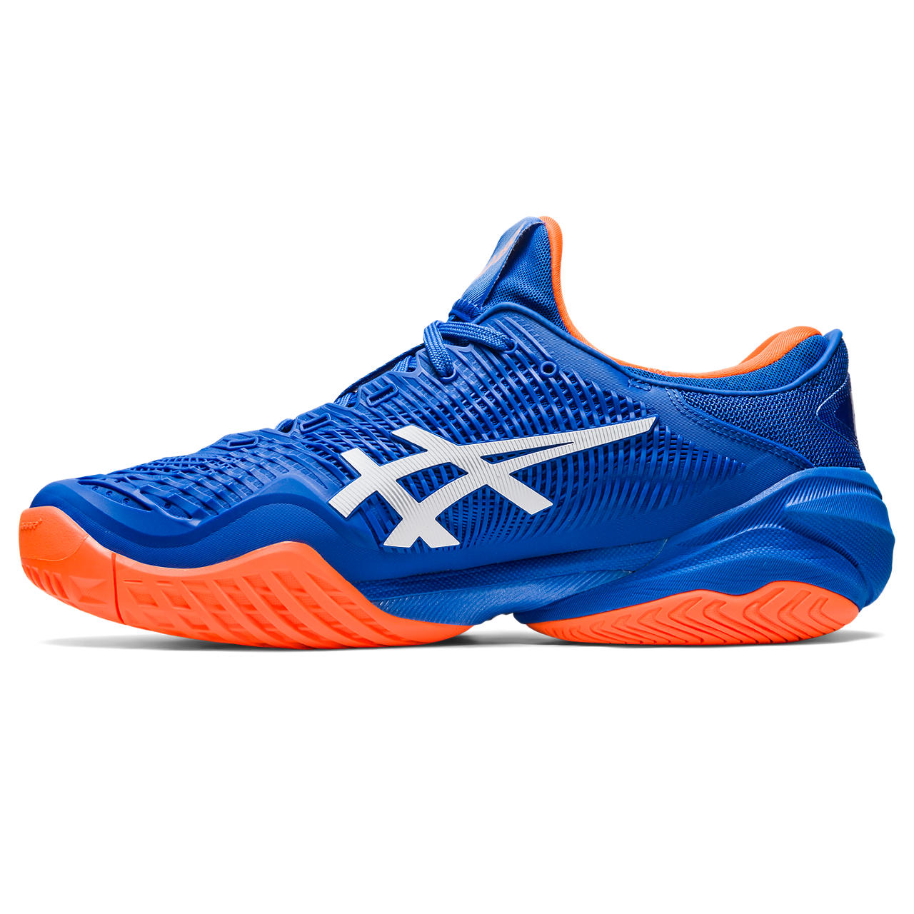 Asics Court FF 3 Novak Men's Tennis Shoe (Blue/White)