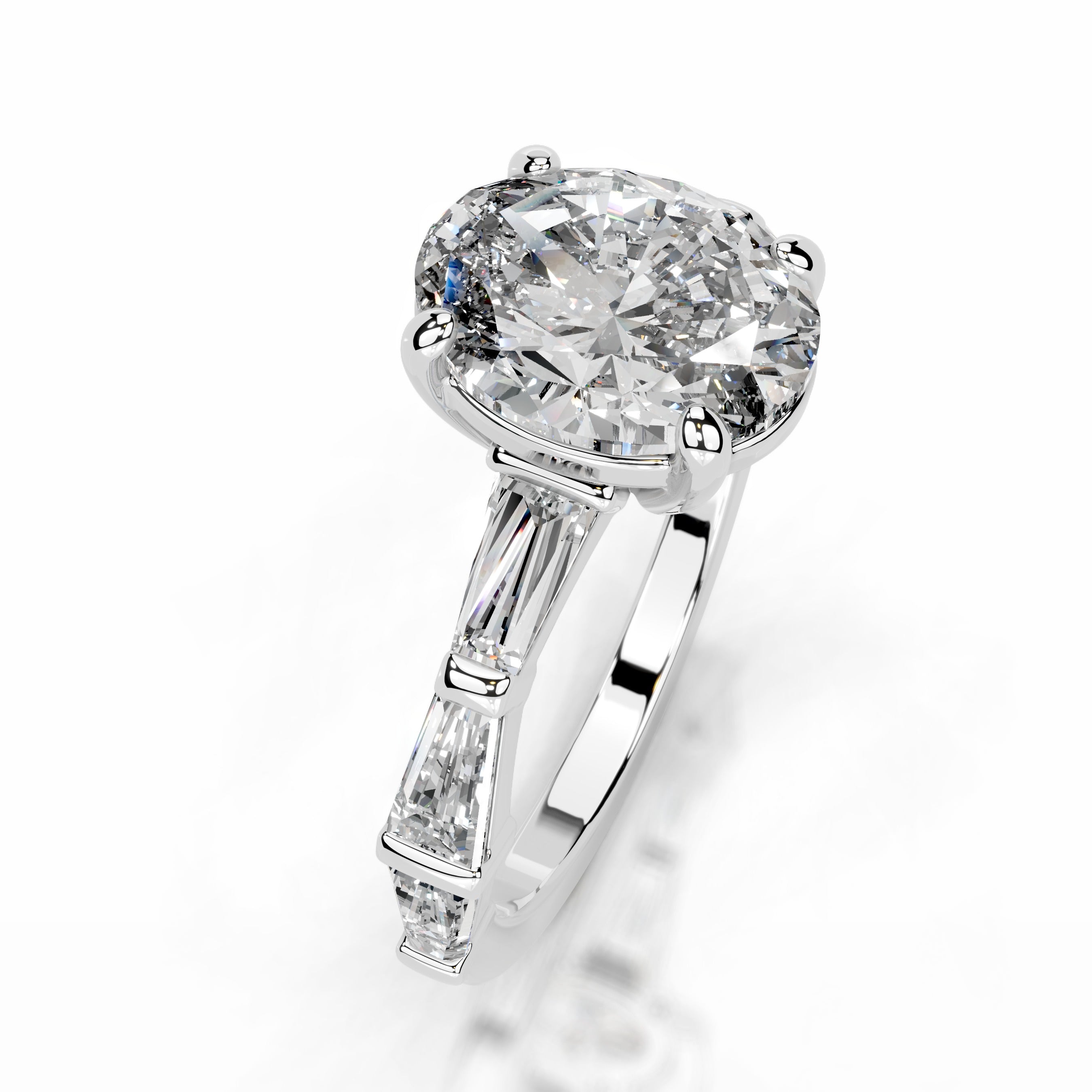 Calandra Lab Grown Diamond Ring - Platinum、mySite、hinf8tx79