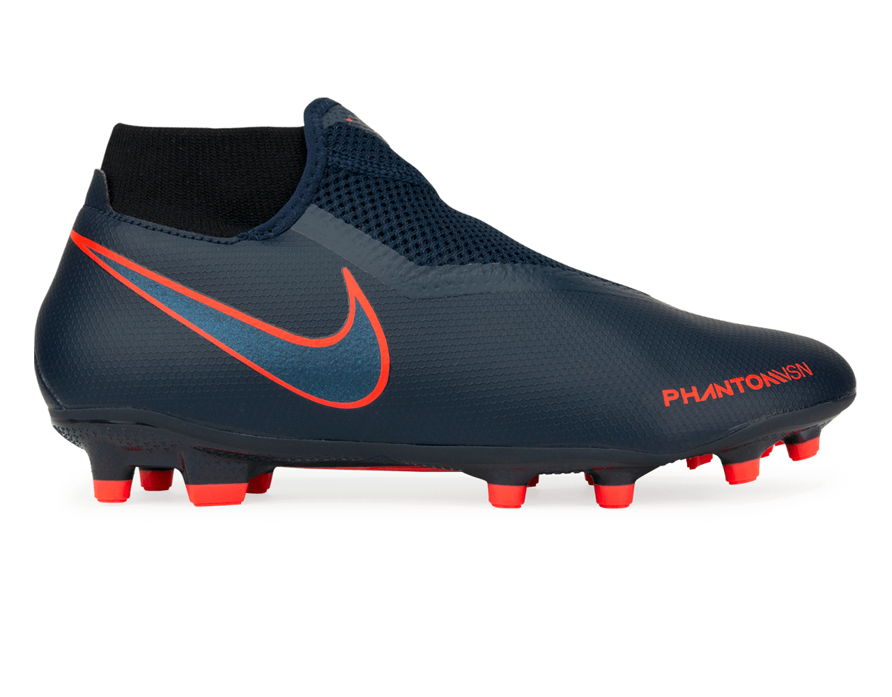 Nike Men's PhantomVSN Academy DF FG/MG Obsidian/White/Black/Racer Blue、mySite、bottomscart